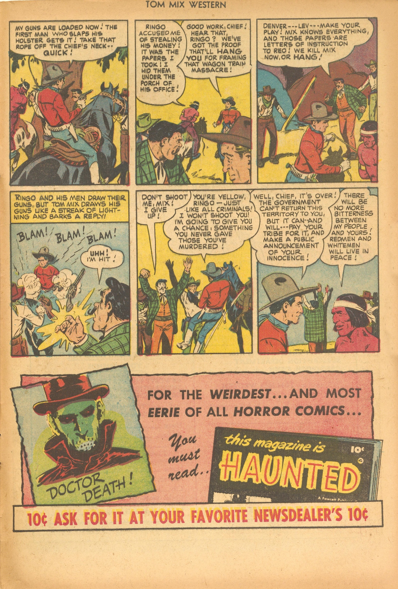 Read online Tom Mix Western (1948) comic -  Issue #46 - 33