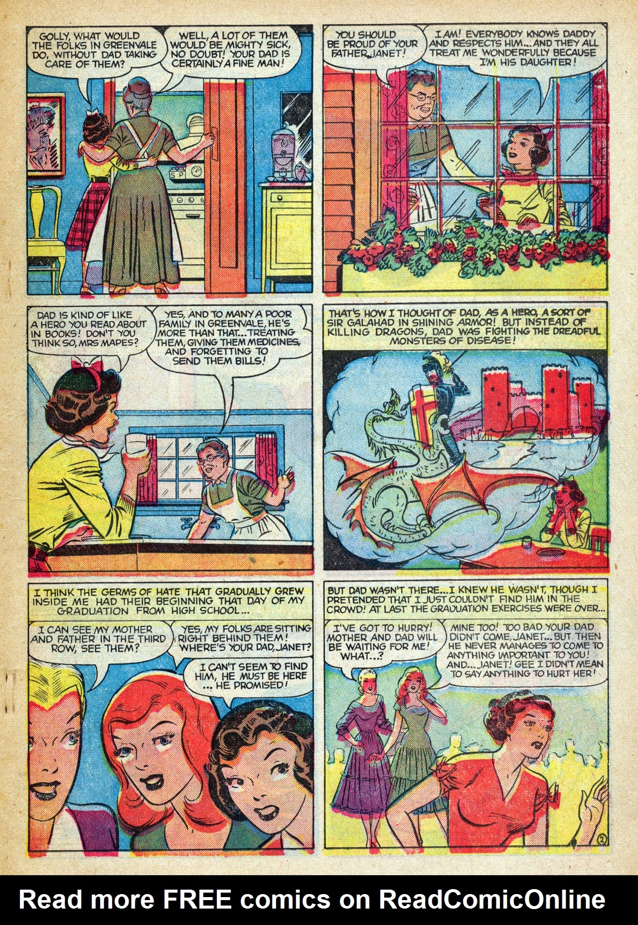 Read online Girl Comics (1949) comic -  Issue #11 - 19
