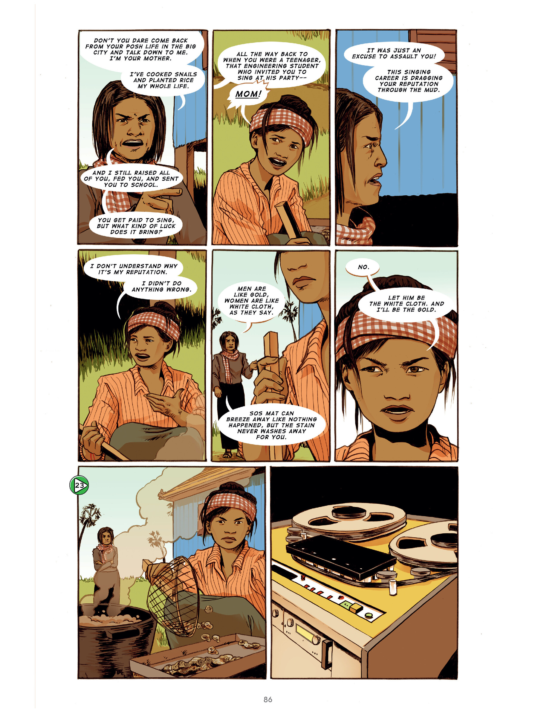 Read online The Golden Voice: The Ballad of Cambodian Rock's Lost Queen comic -  Issue # TPB (Part 1) - 85