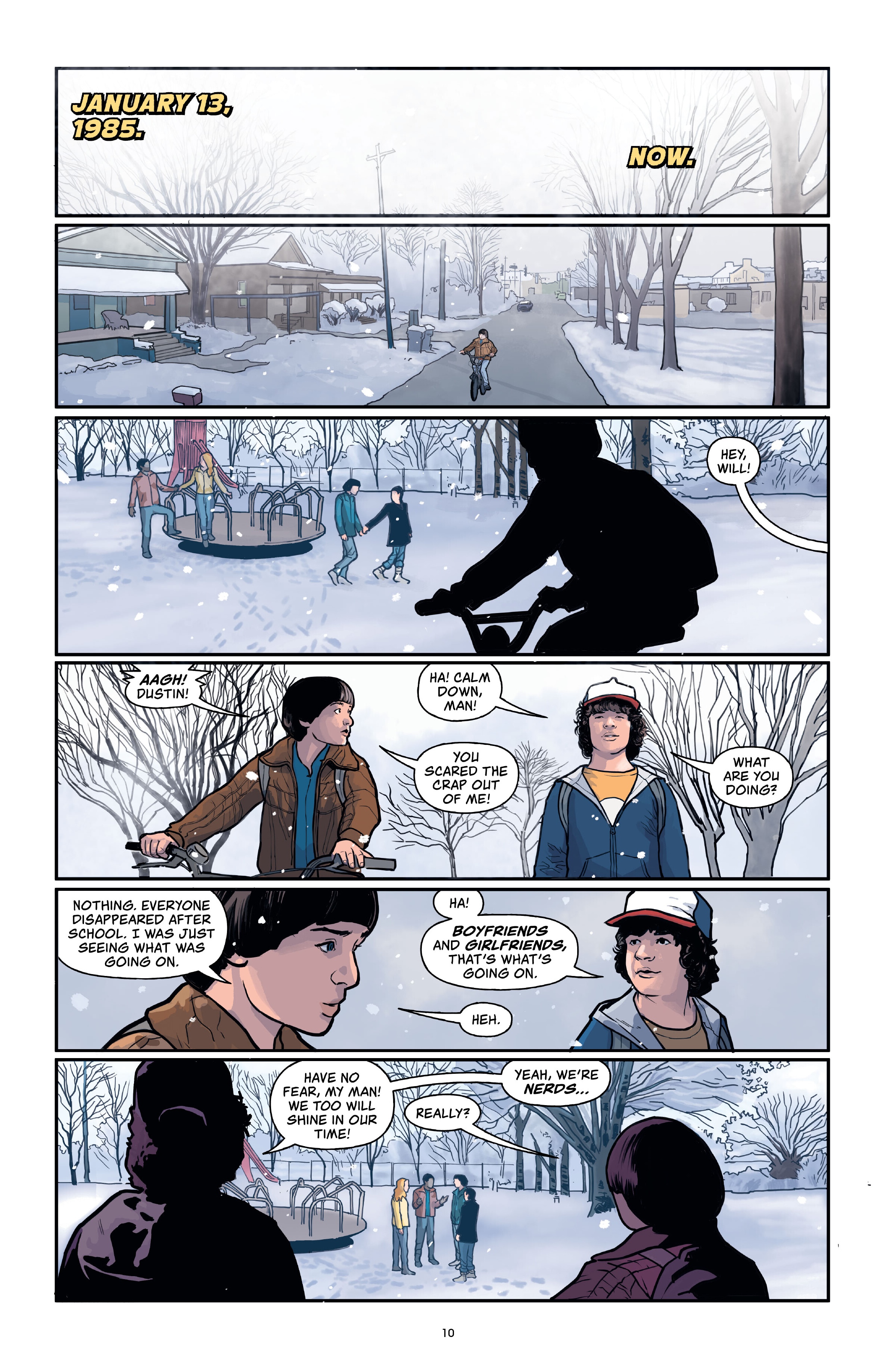 Read online Stranger Things Library Edition comic -  Issue # TPB 3 (Part 1) - 10