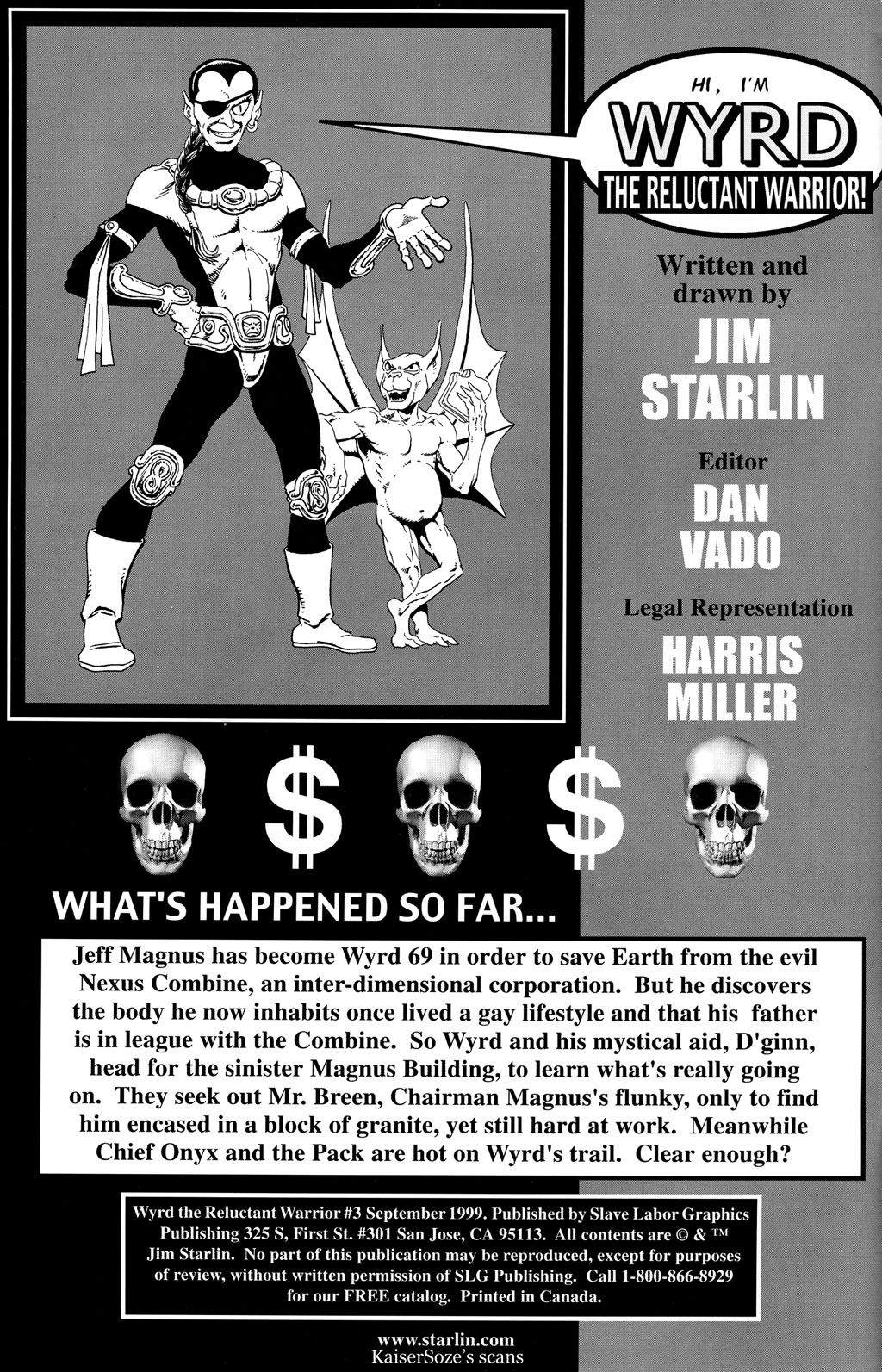 Read online Wyrd the Reluctant Warrior comic -  Issue #3 - 2