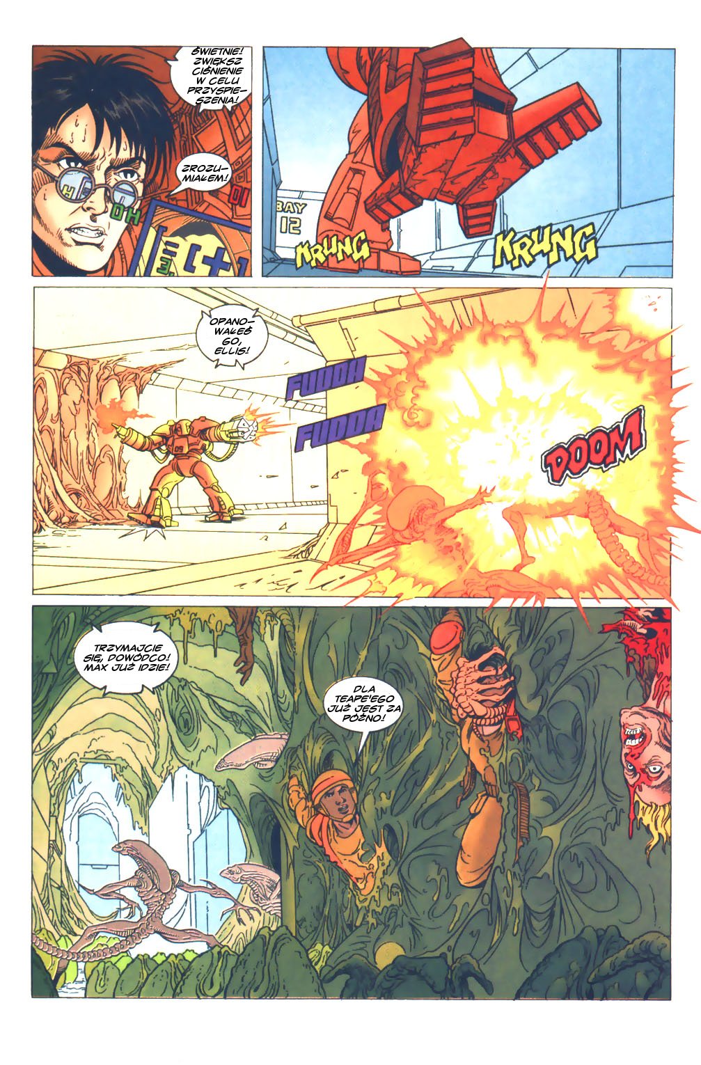 Read online Aliens: Berserker comic -  Issue #4 - 9