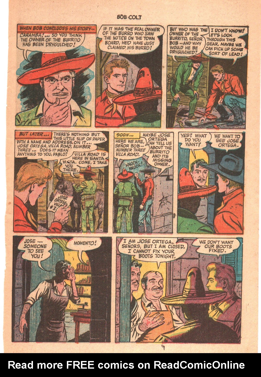 Read online Bob Colt Western comic -  Issue #4 - 9