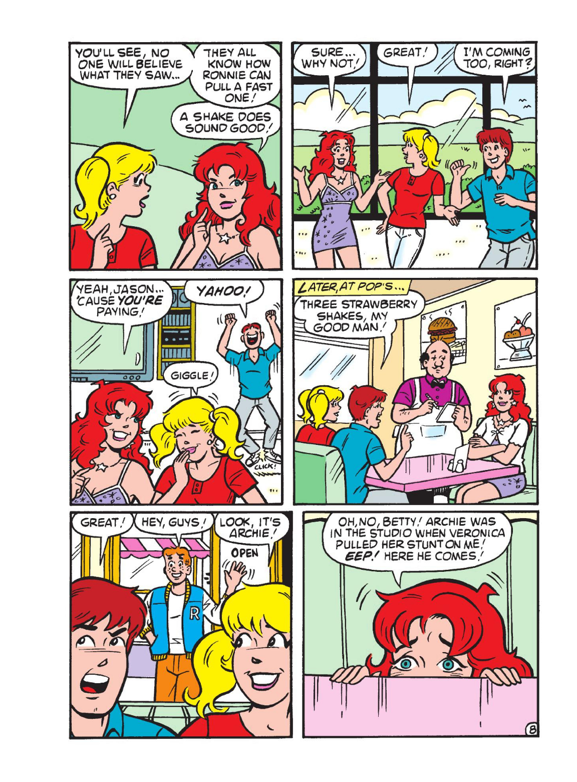 Read online World of Betty & Veronica Digest comic -  Issue #26 - 167