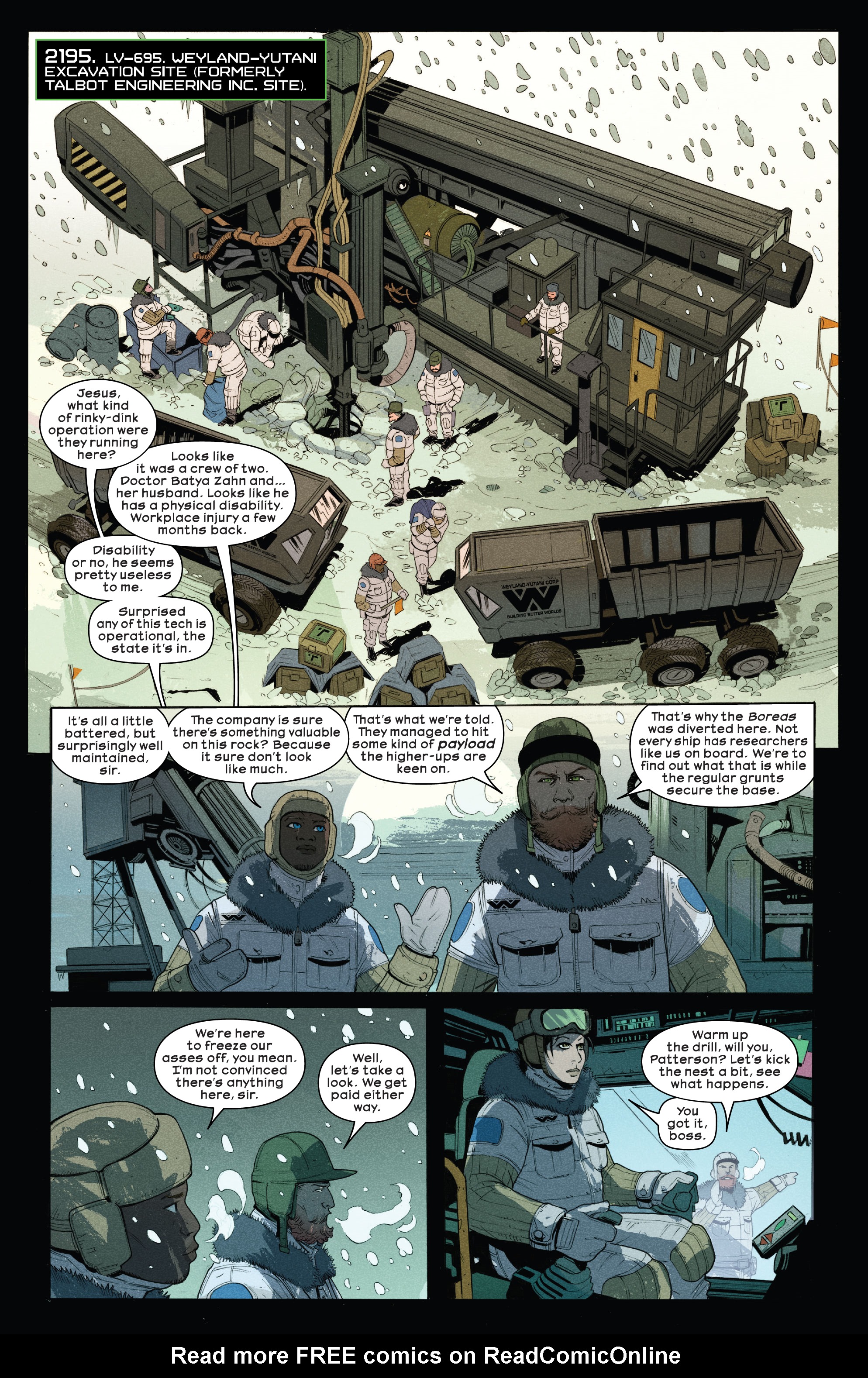 Read online Alien (2023) comic -  Issue #2 - 2