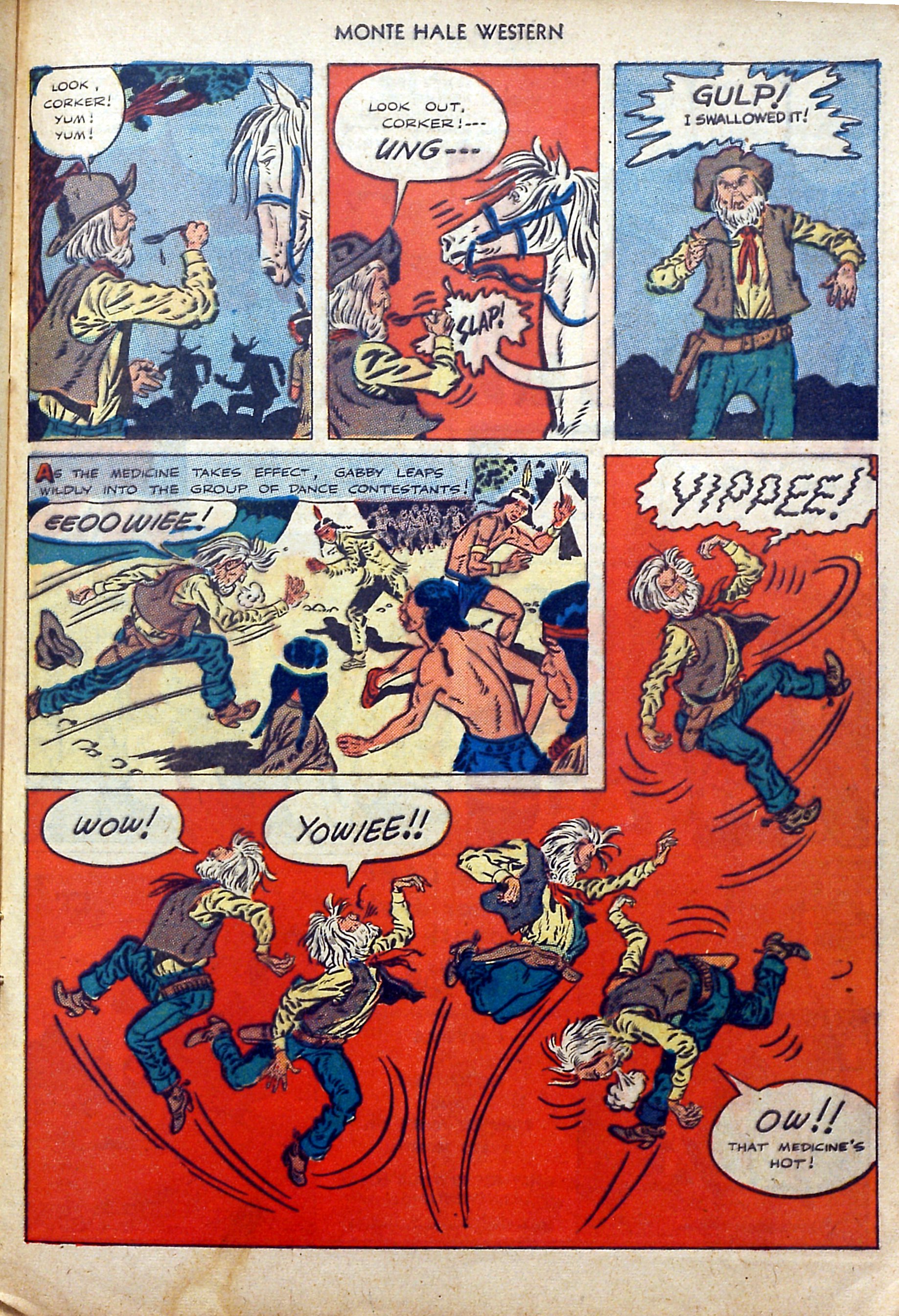 Read online Monte Hale Western comic -  Issue #40 - 37