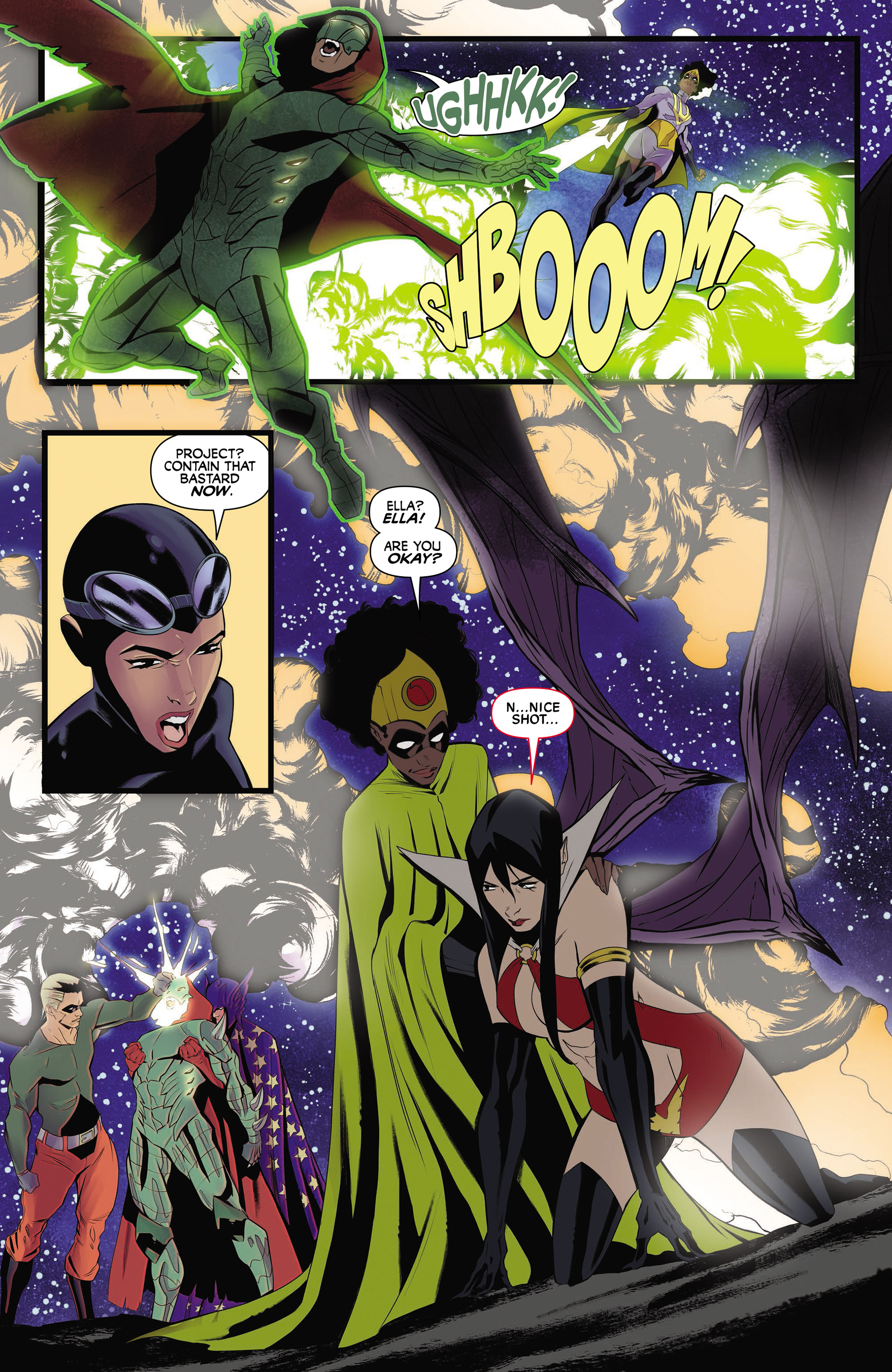 Read online Vampirella Versus The Superpowers comic -  Issue #6 - 27