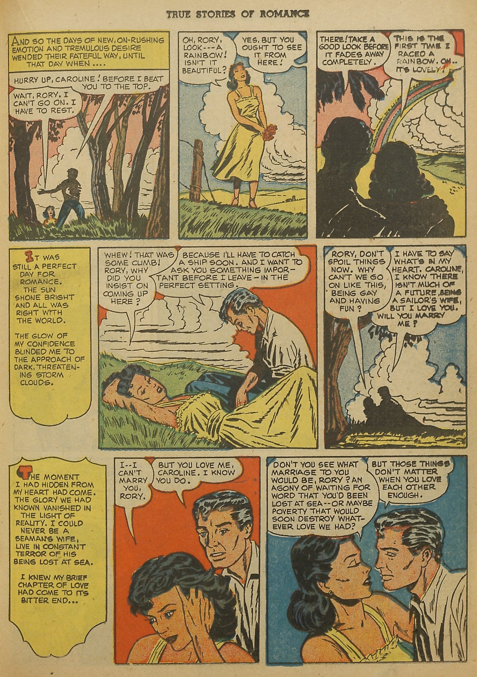 Read online True Stories of Romance comic -  Issue #3 - 19