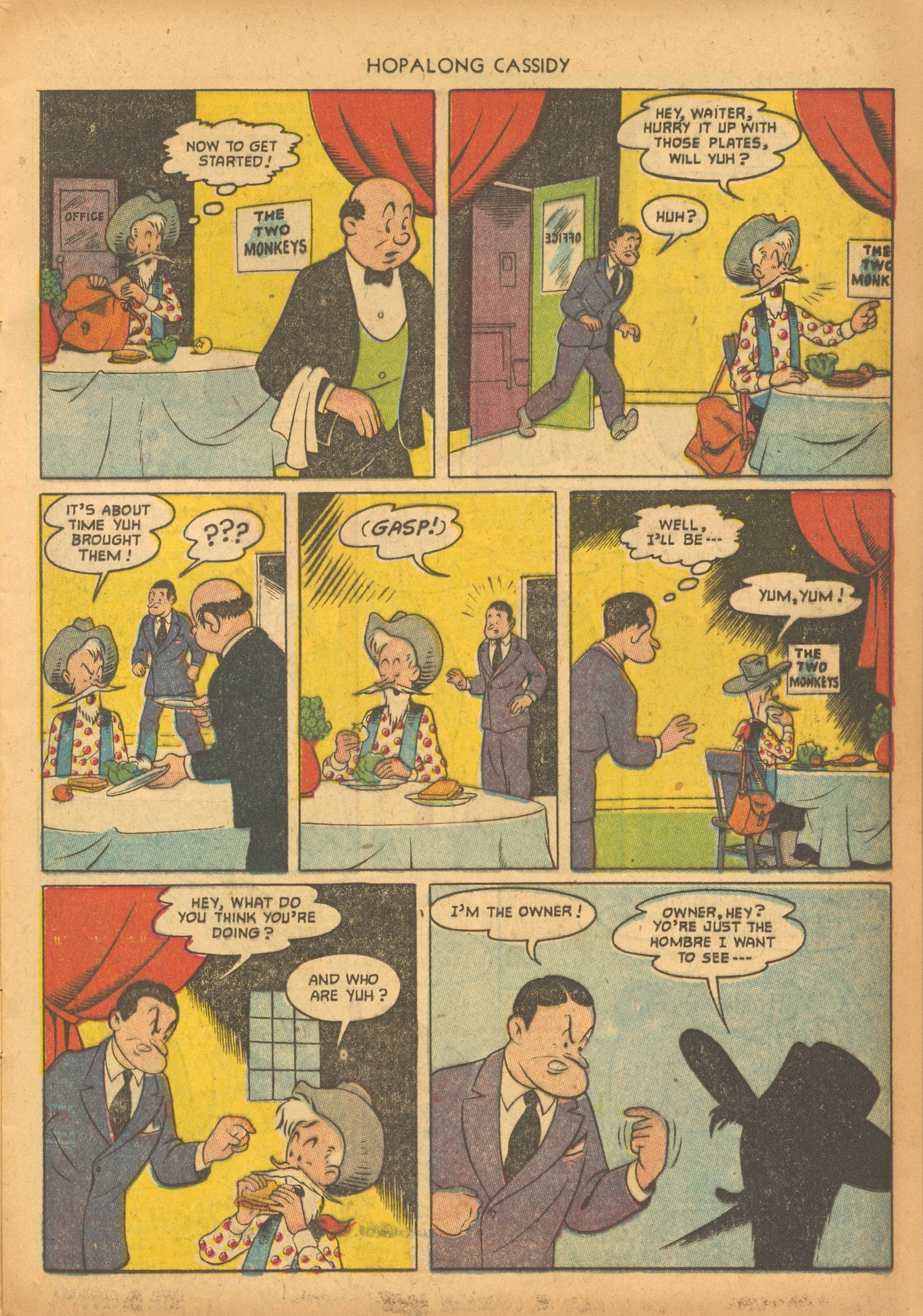 Read online Hopalong Cassidy comic -  Issue #73 - 13