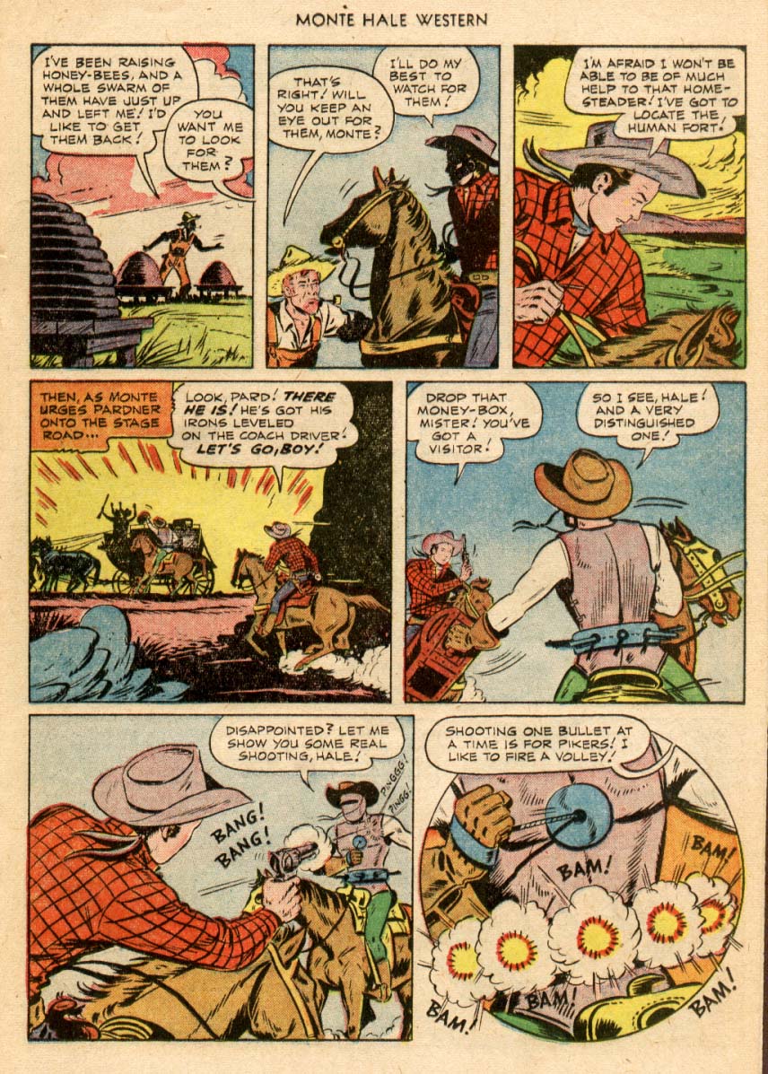Read online Monte Hale Western comic -  Issue #58 - 24