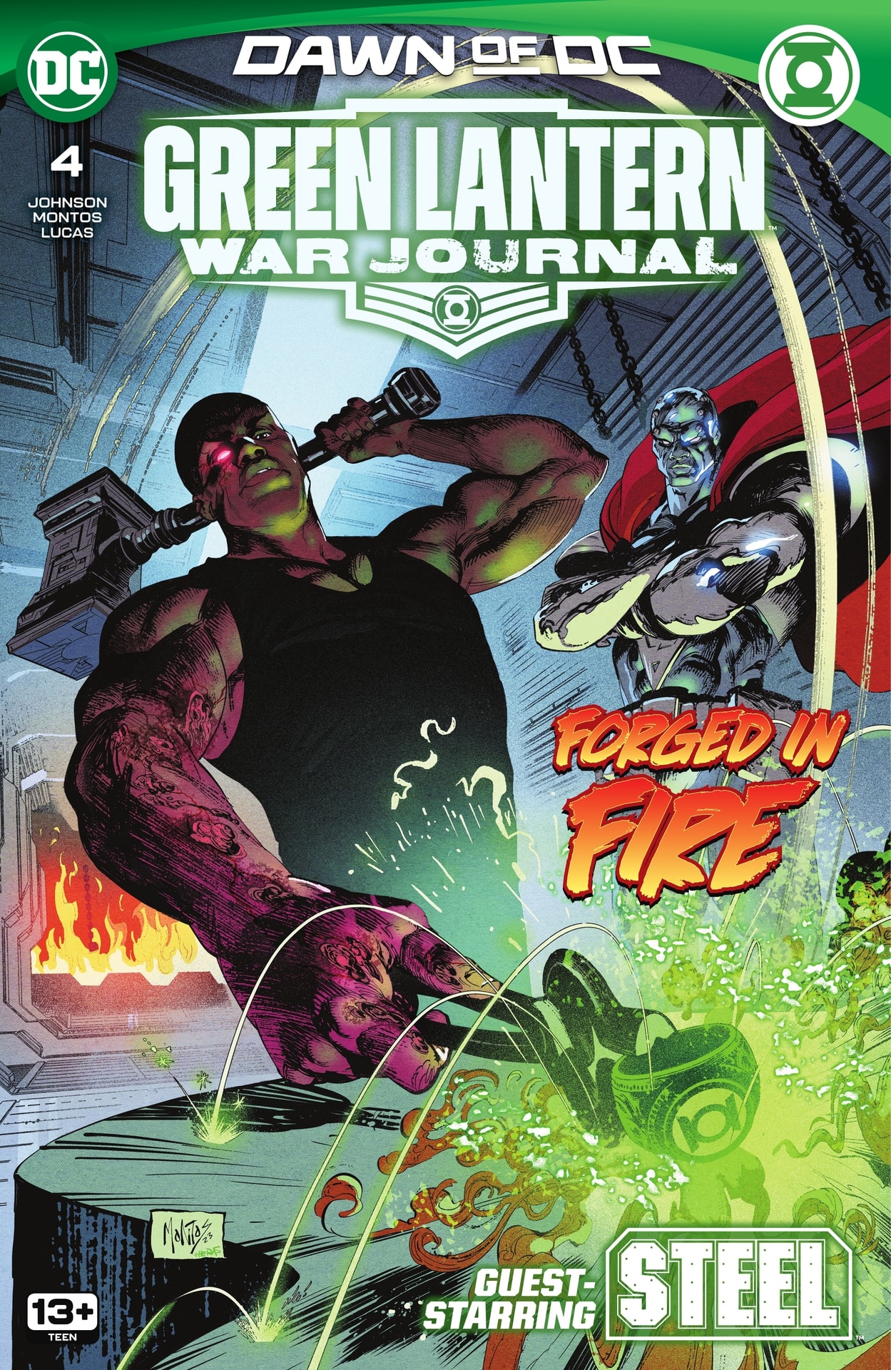 Read online Green Lantern: War Journal comic -  Issue #4 - 1