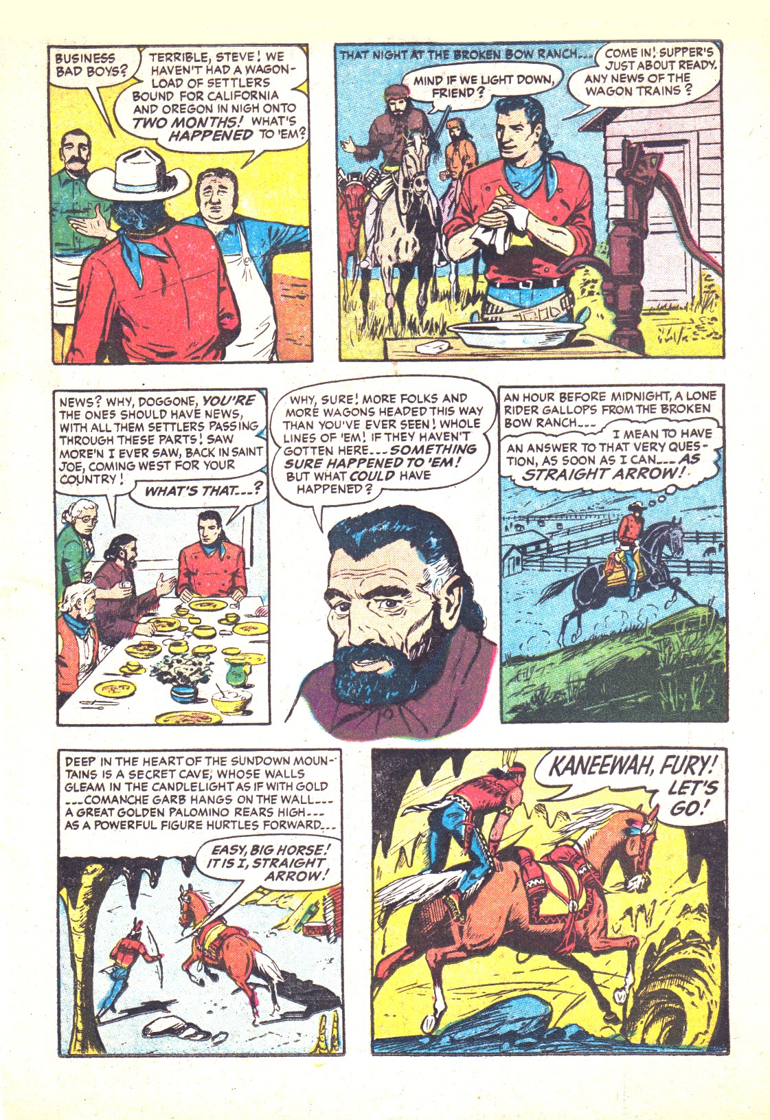 Read online Straight Arrow comic -  Issue #53 - 11