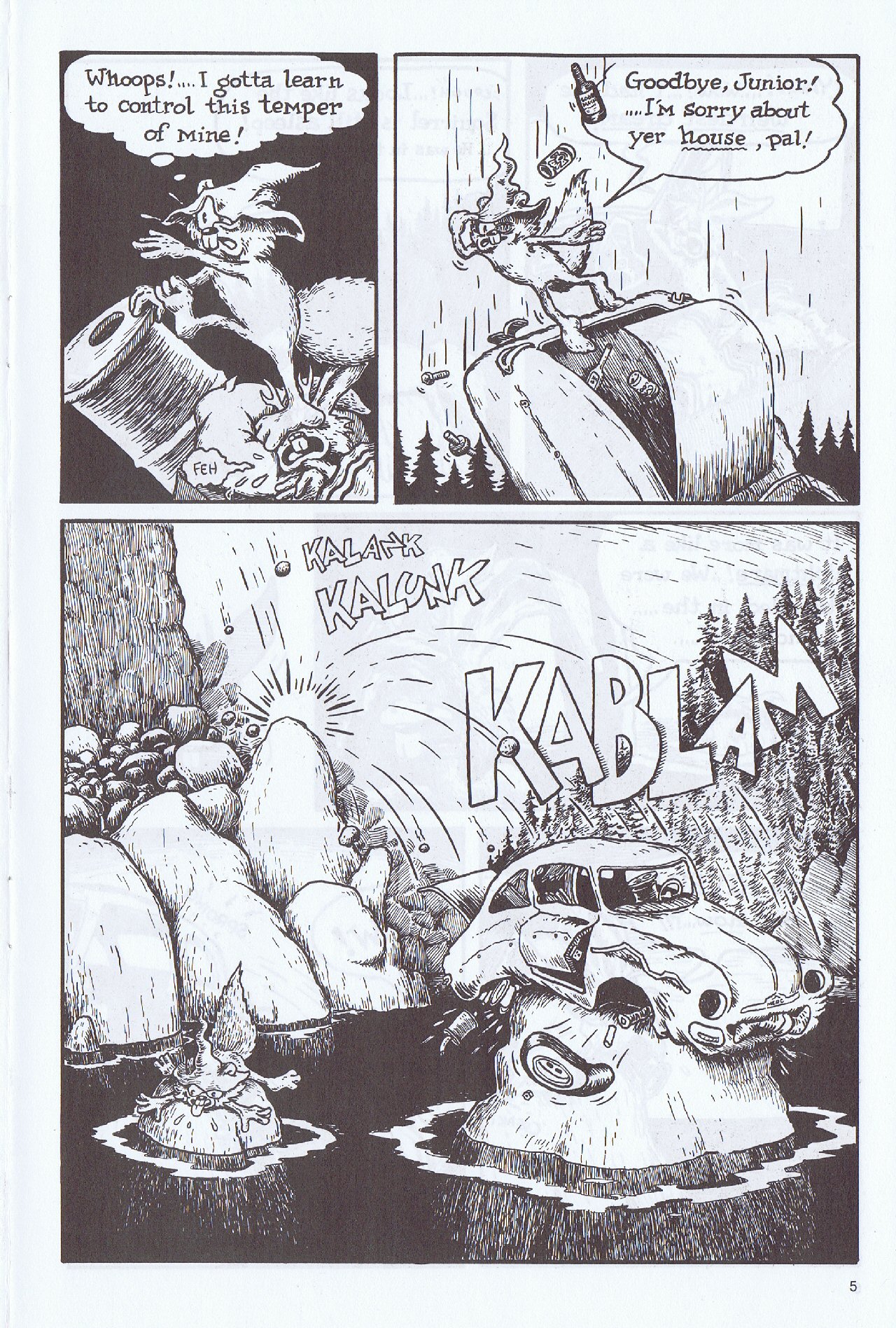 Read online Tales Of The Jackalope comic -  Issue #2 - 7