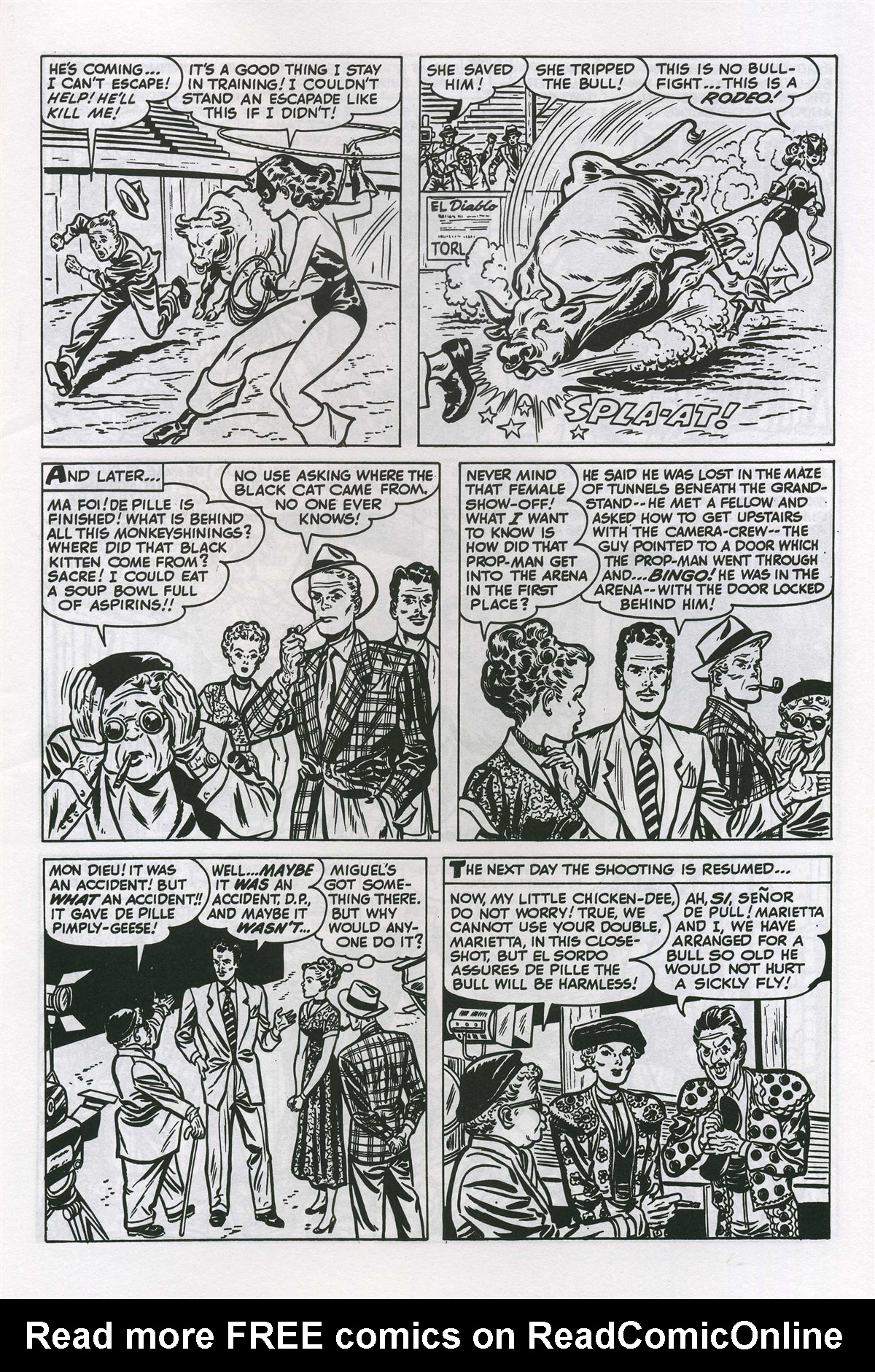 Read online Alfred Harvey's Black Cat (The Origins) comic -  Issue #1 - 13
