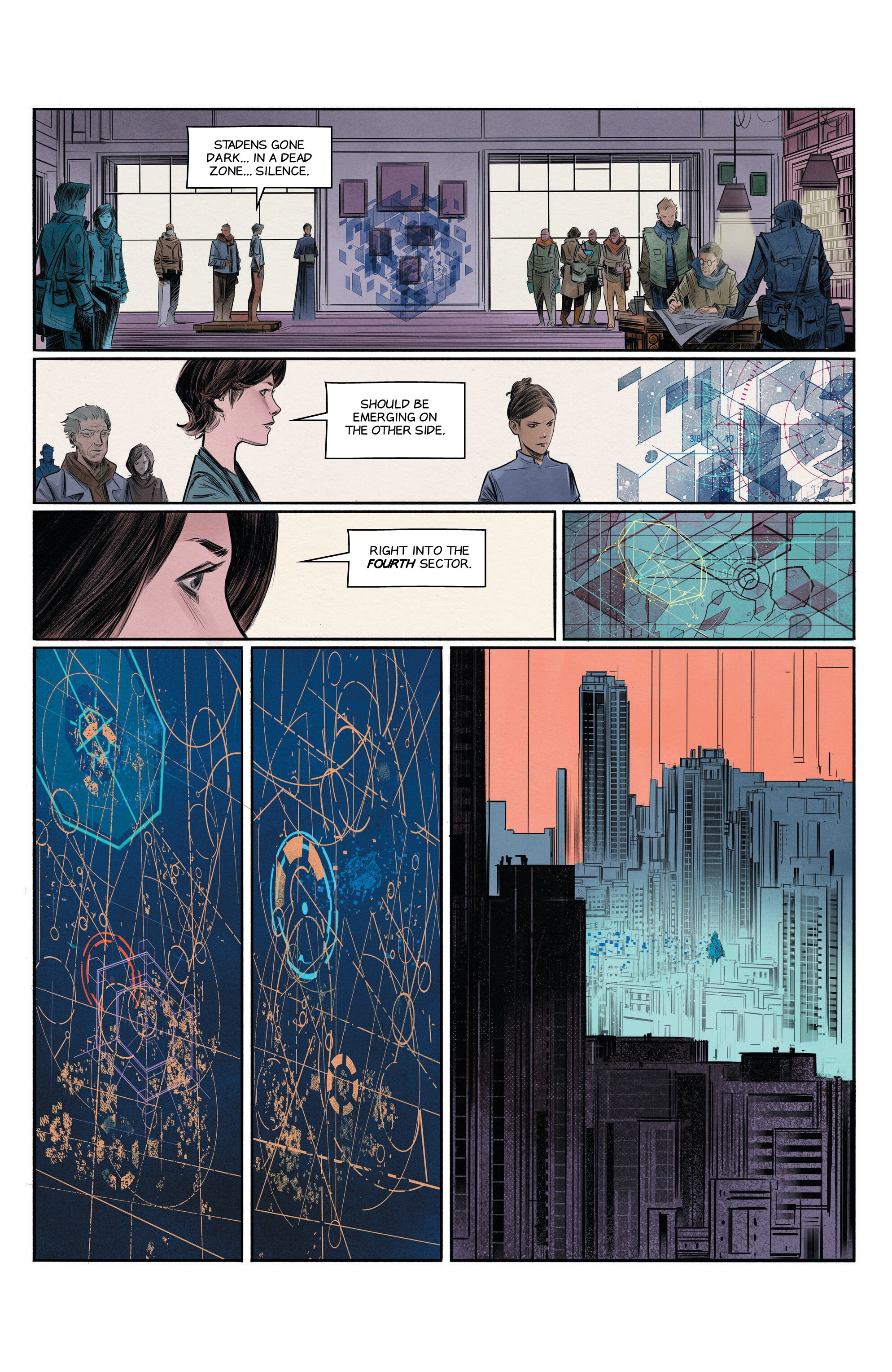Read online Hexagon Bridge comic -  Issue #4 - 12