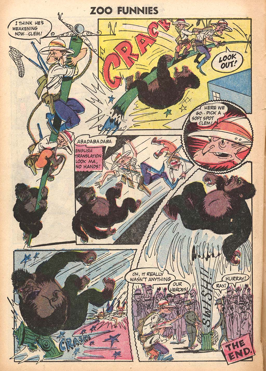 Read online Zoo Funnies comic -  Issue #9 - 12