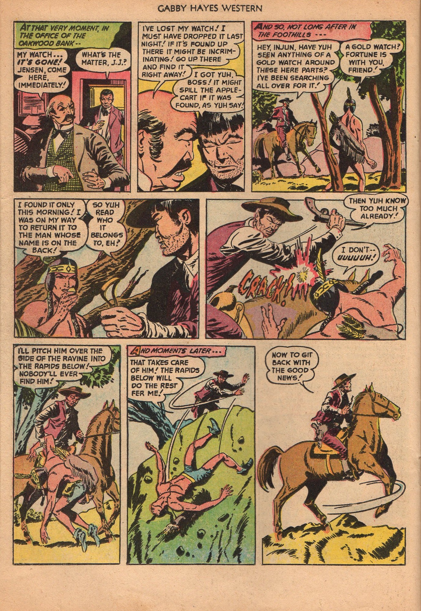 Read online Gabby Hayes Western comic -  Issue #46 - 22