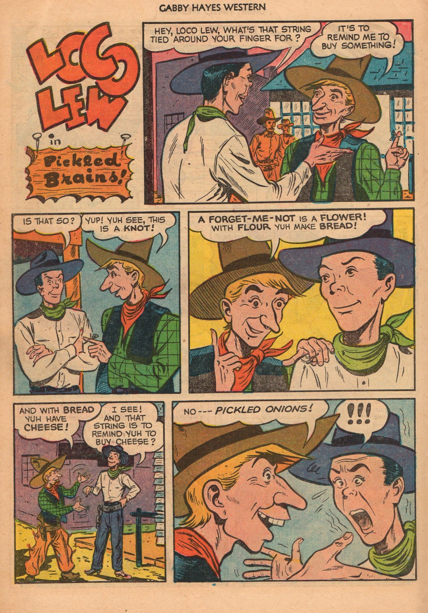 Read online Gabby Hayes Western comic -  Issue #48 - 26