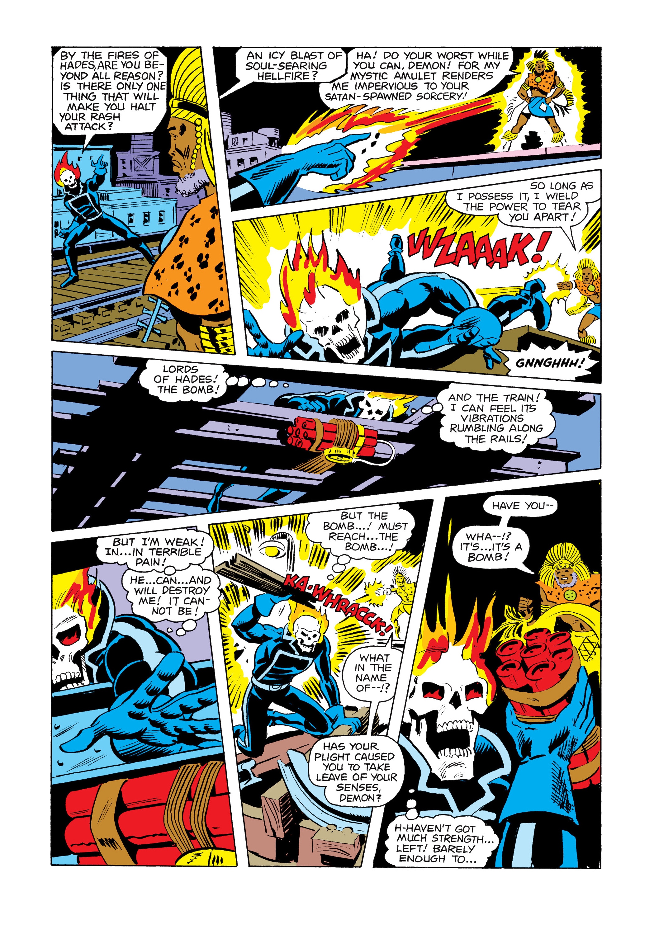 Read online Marvel Masterworks: Ghost Rider comic -  Issue # TPB 5 (Part 3) - 37