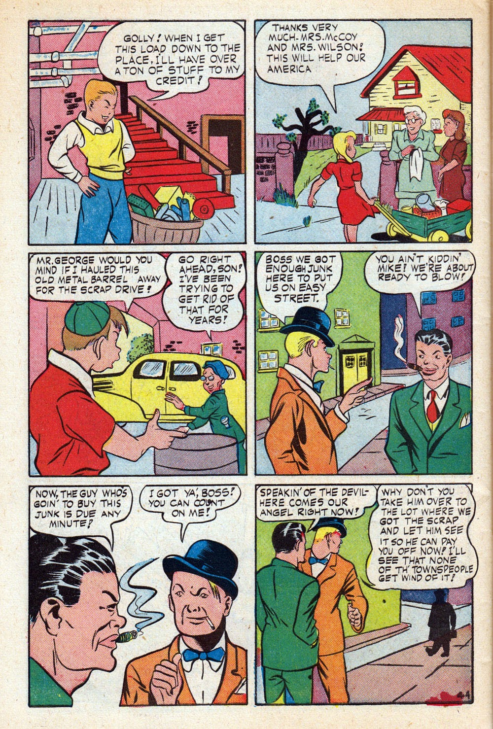Read online Super-Mystery Comics comic -  Issue #23 - 46