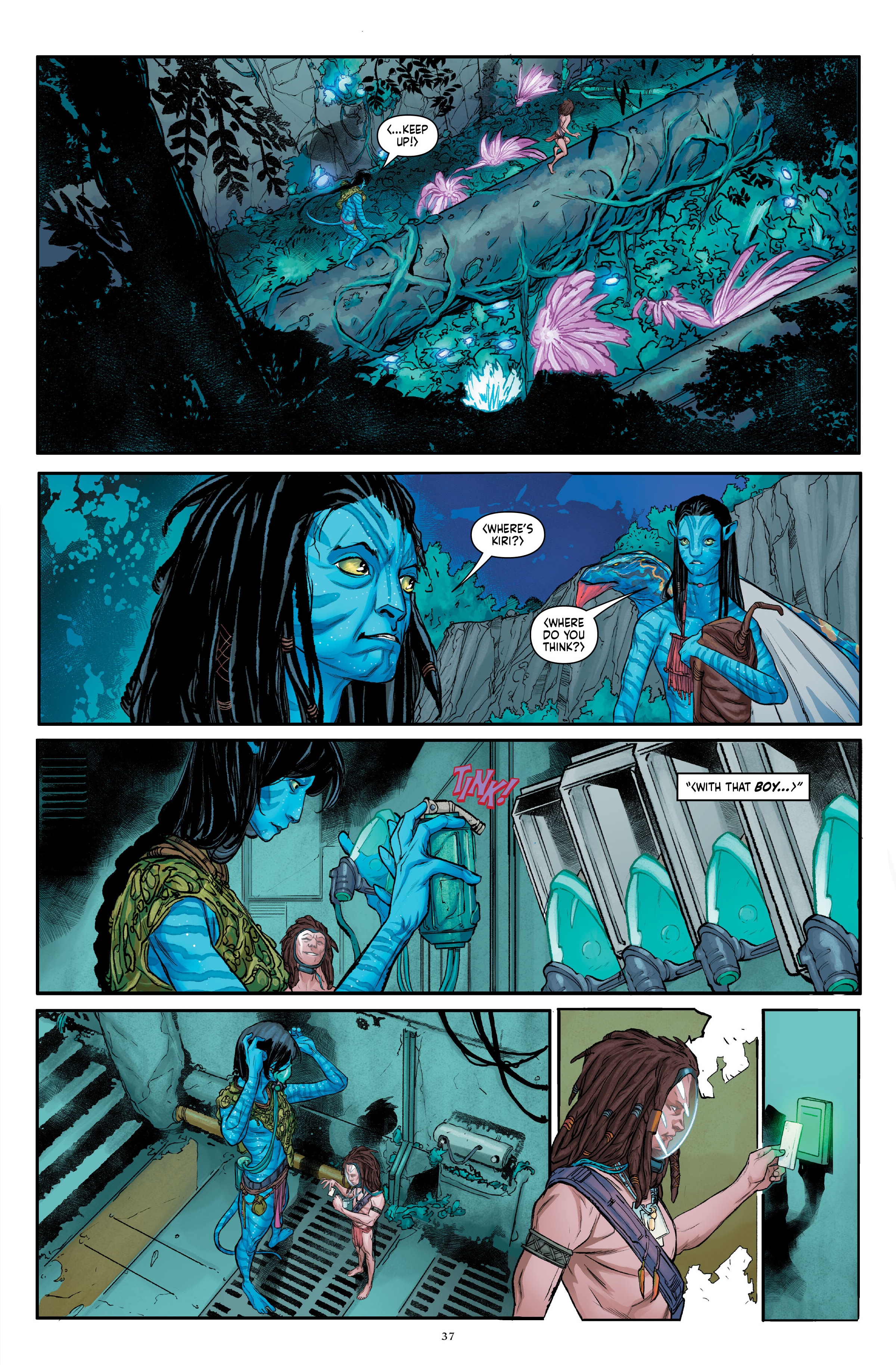 Read online Avatar: The High Ground comic -  Issue # _Library Edition (Part 1) - 39