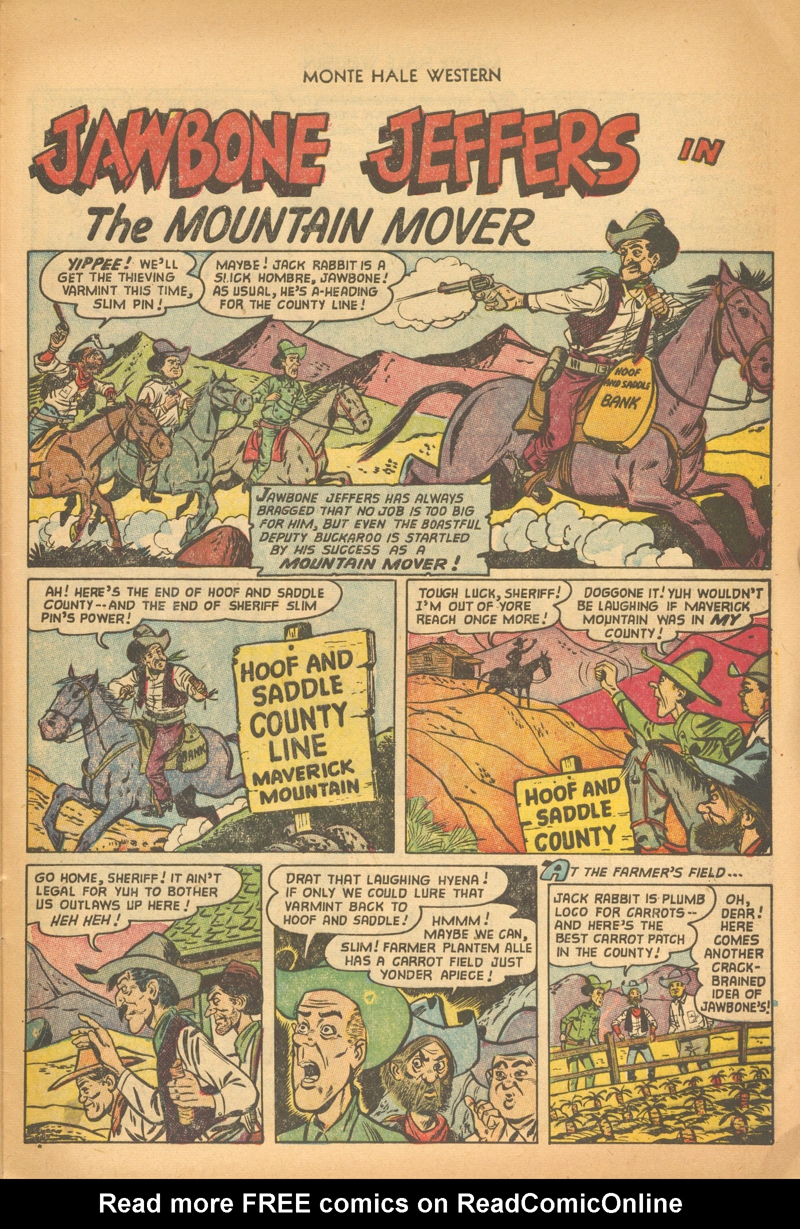 Read online Monte Hale Western comic -  Issue #80 - 29