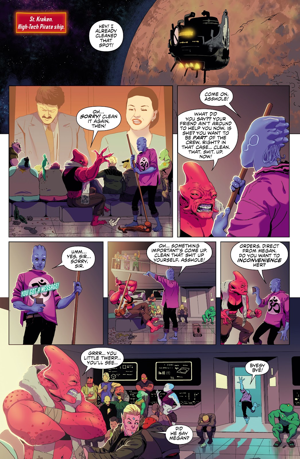 Machine Girl & the Space Hell Engels issue 1 - Page 16