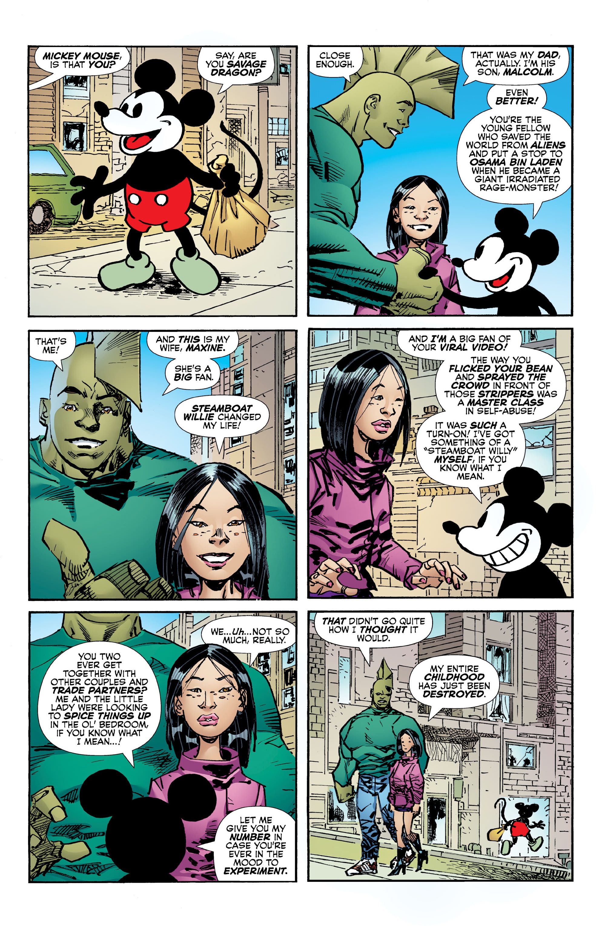 Read online The Savage Dragon (1993) comic -  Issue #268 - 12