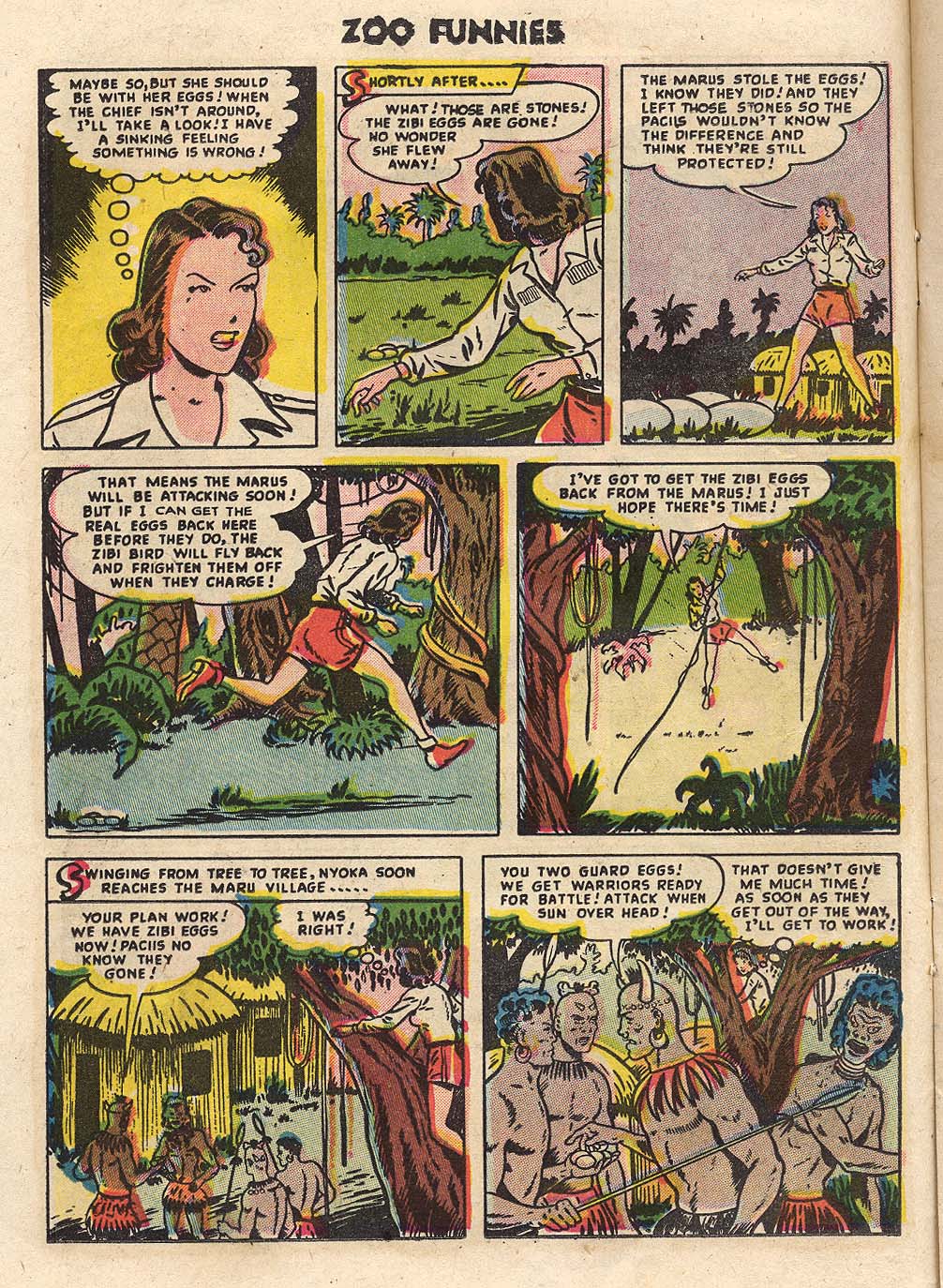 Read online Zoo Funnies comic -  Issue #12 - 14