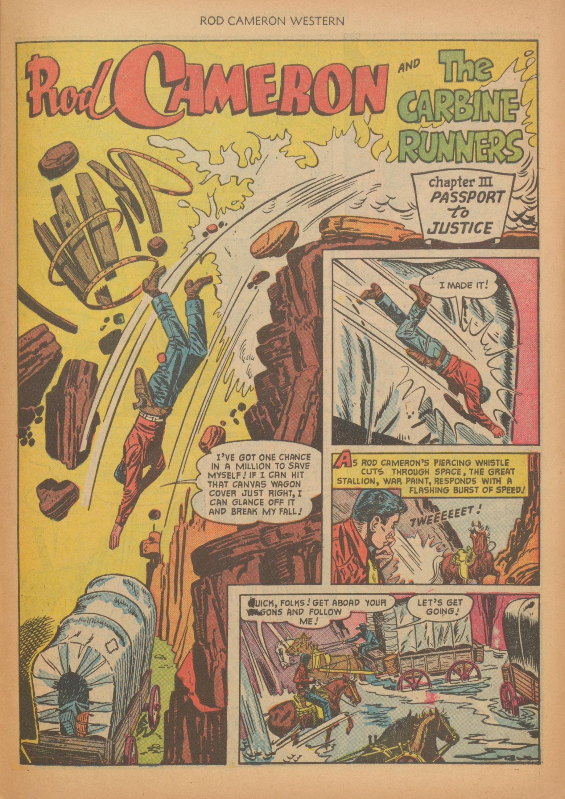 Read online Rod Cameron Western comic -  Issue #12 - 27