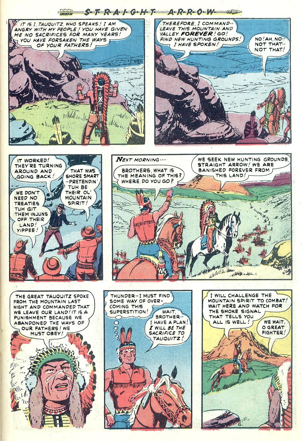 Read online Straight Arrow comic -  Issue #13 - 31