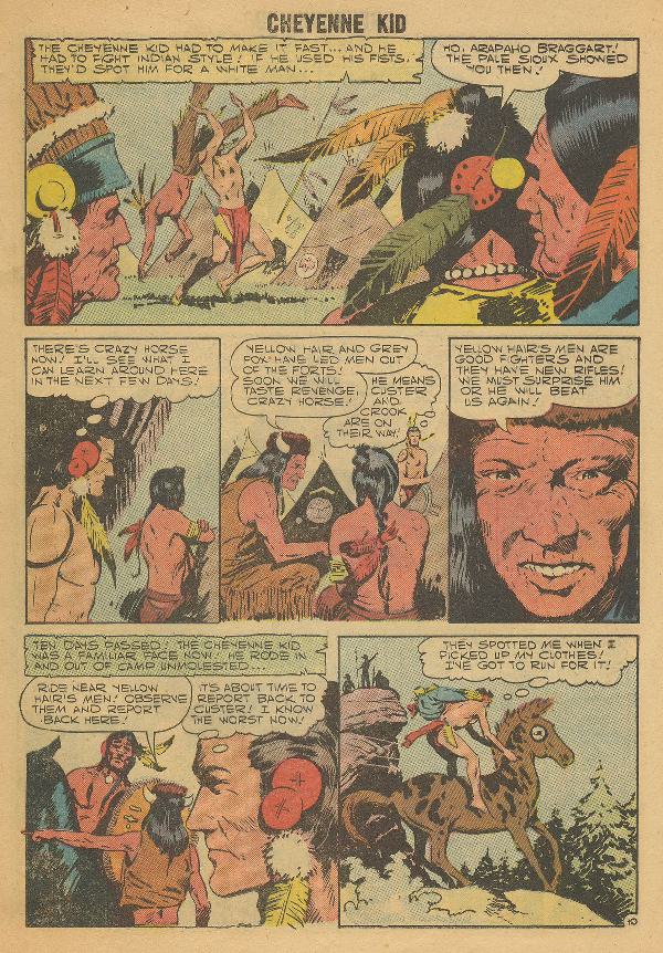 Read online Cheyenne Kid comic -  Issue #10 - 14