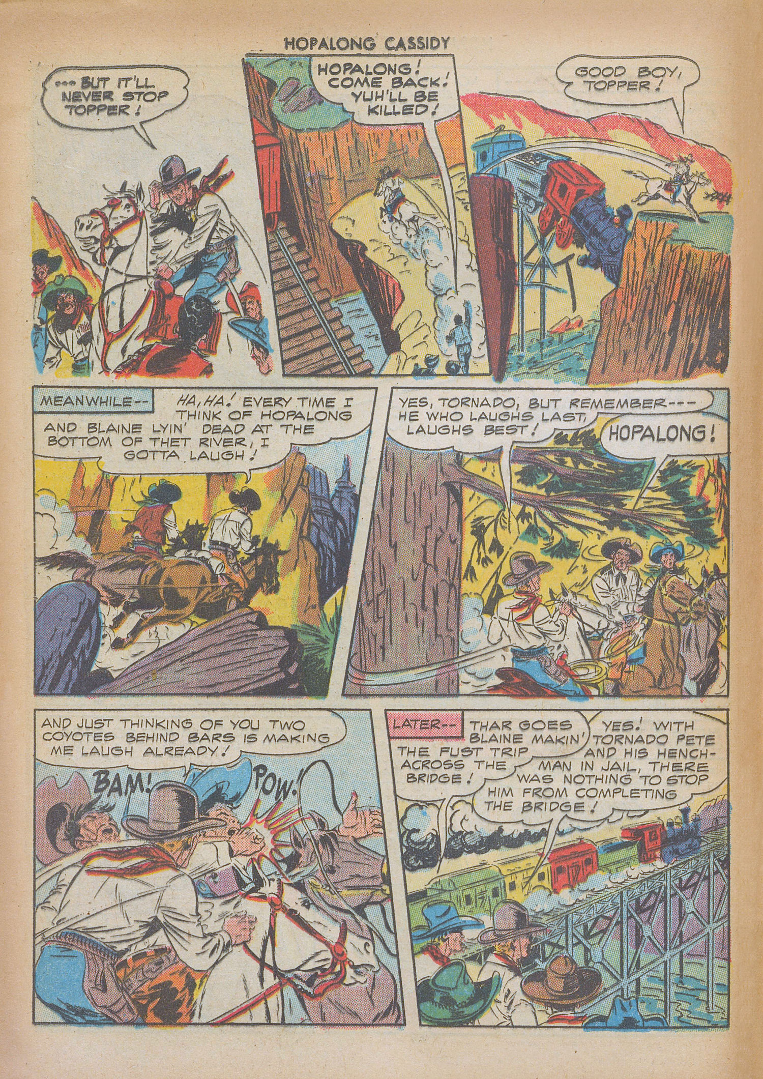 Read online Hopalong Cassidy comic -  Issue #22 - 12