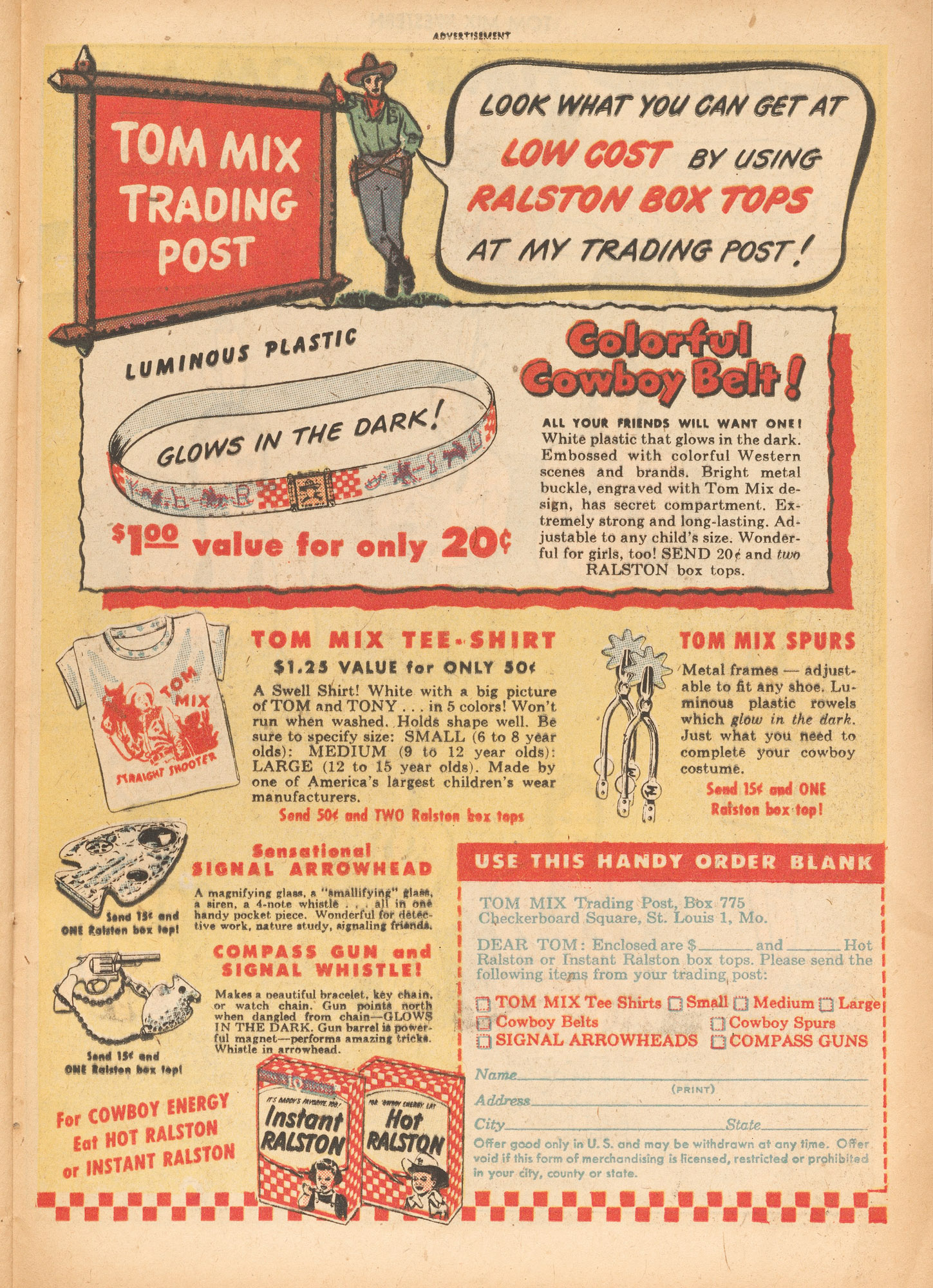Read online Tom Mix Western (1948) comic -  Issue #26 - 25