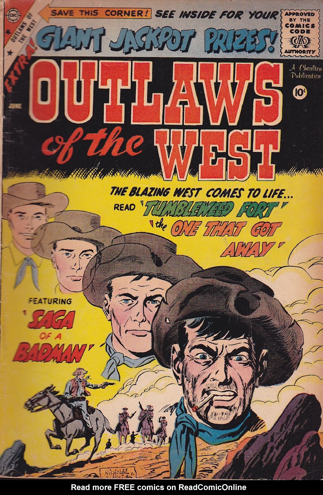Outlaws of the West issue 20 - Page 1
