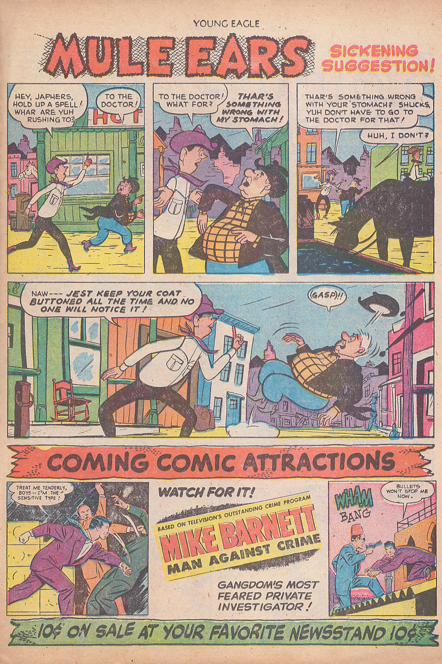 Read online Young Eagle comic -  Issue #8 - 27