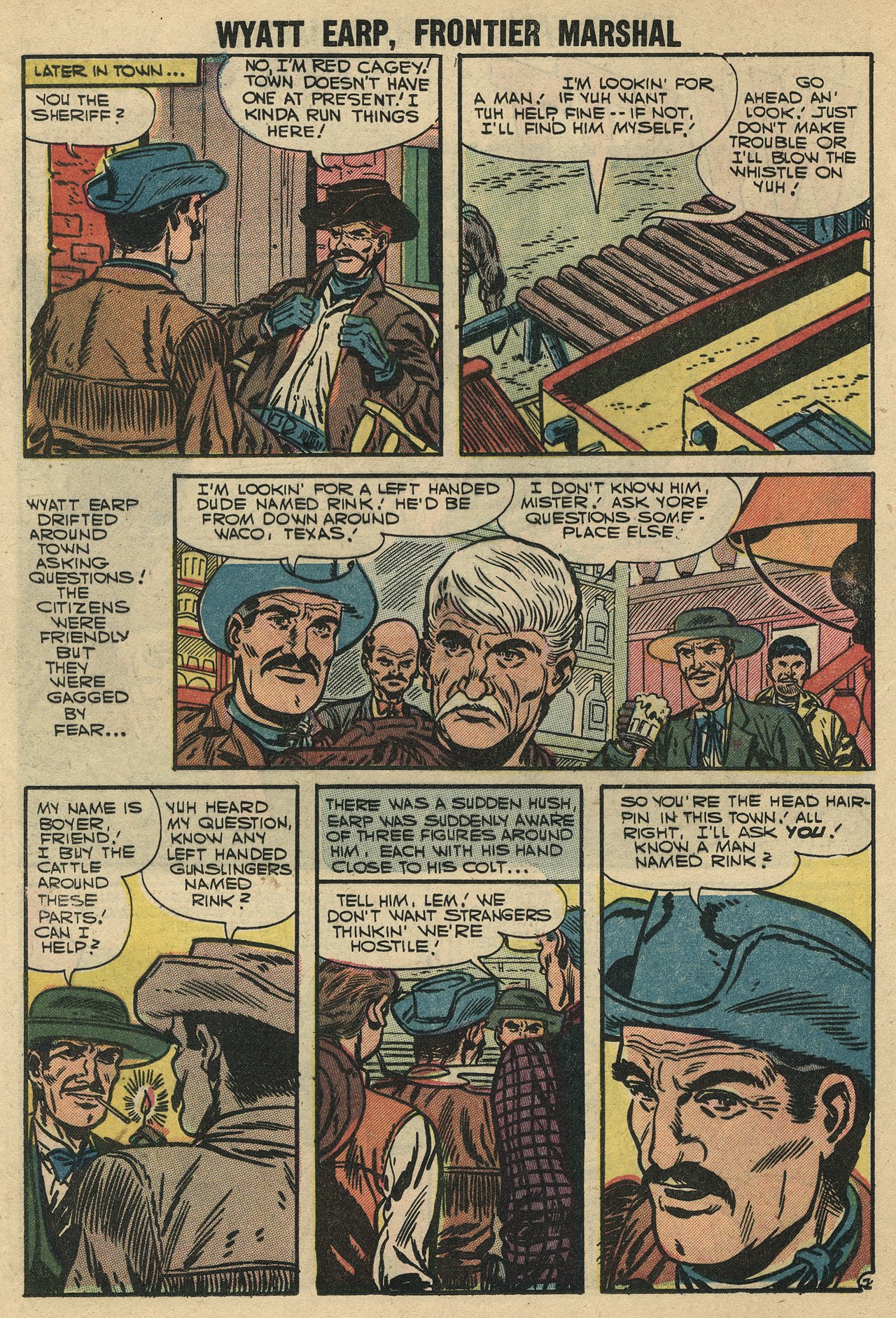 Read online Wyatt Earp Frontier Marshal comic -  Issue #16 - 12