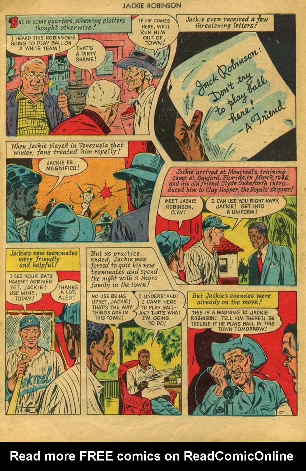 Read online Jackie Robinson comic -  Issue #3 - 7