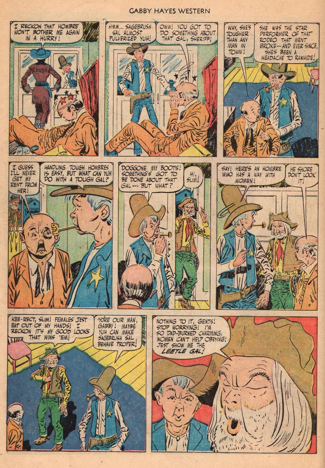 Read online Gabby Hayes Western comic -  Issue #21 - 20