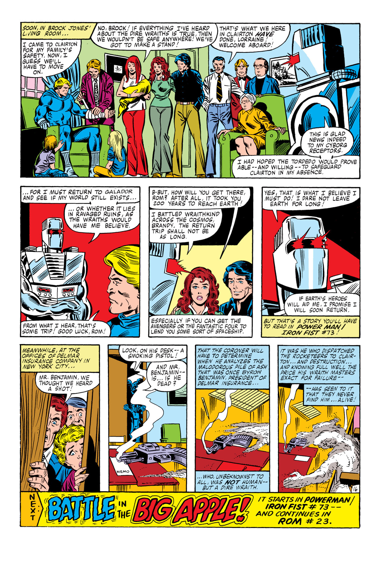 Read online Rom: The Original Marvel Years Omnibus comic -  Issue # TPB (Part 5) - 76