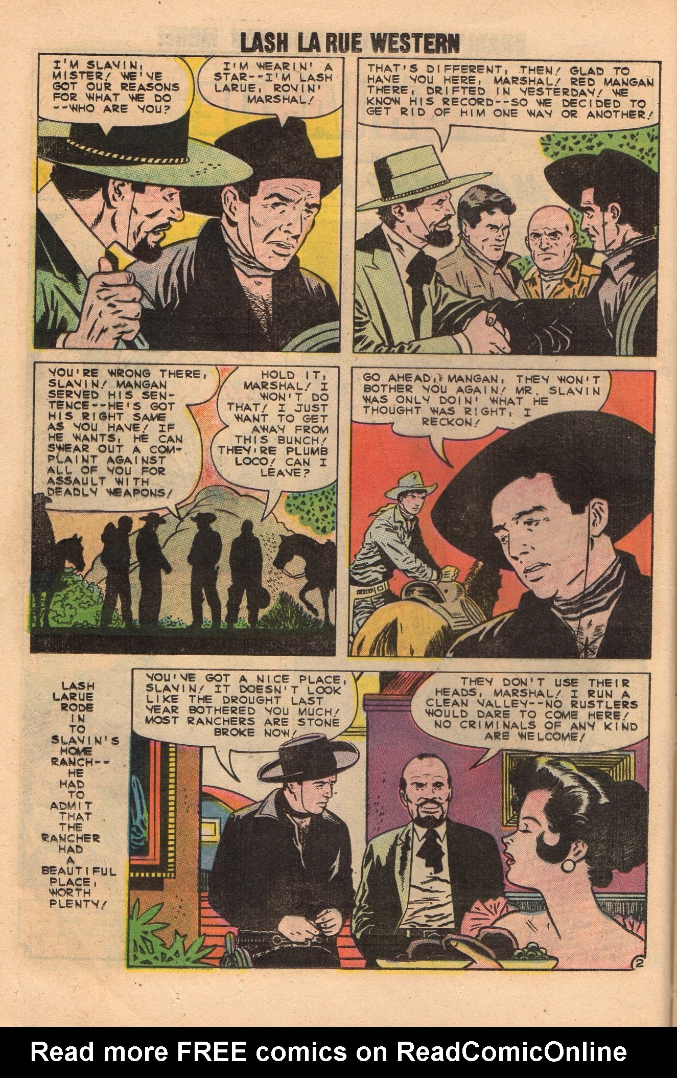 Read online Lash Larue Western (1949) comic -  Issue #75 - 12