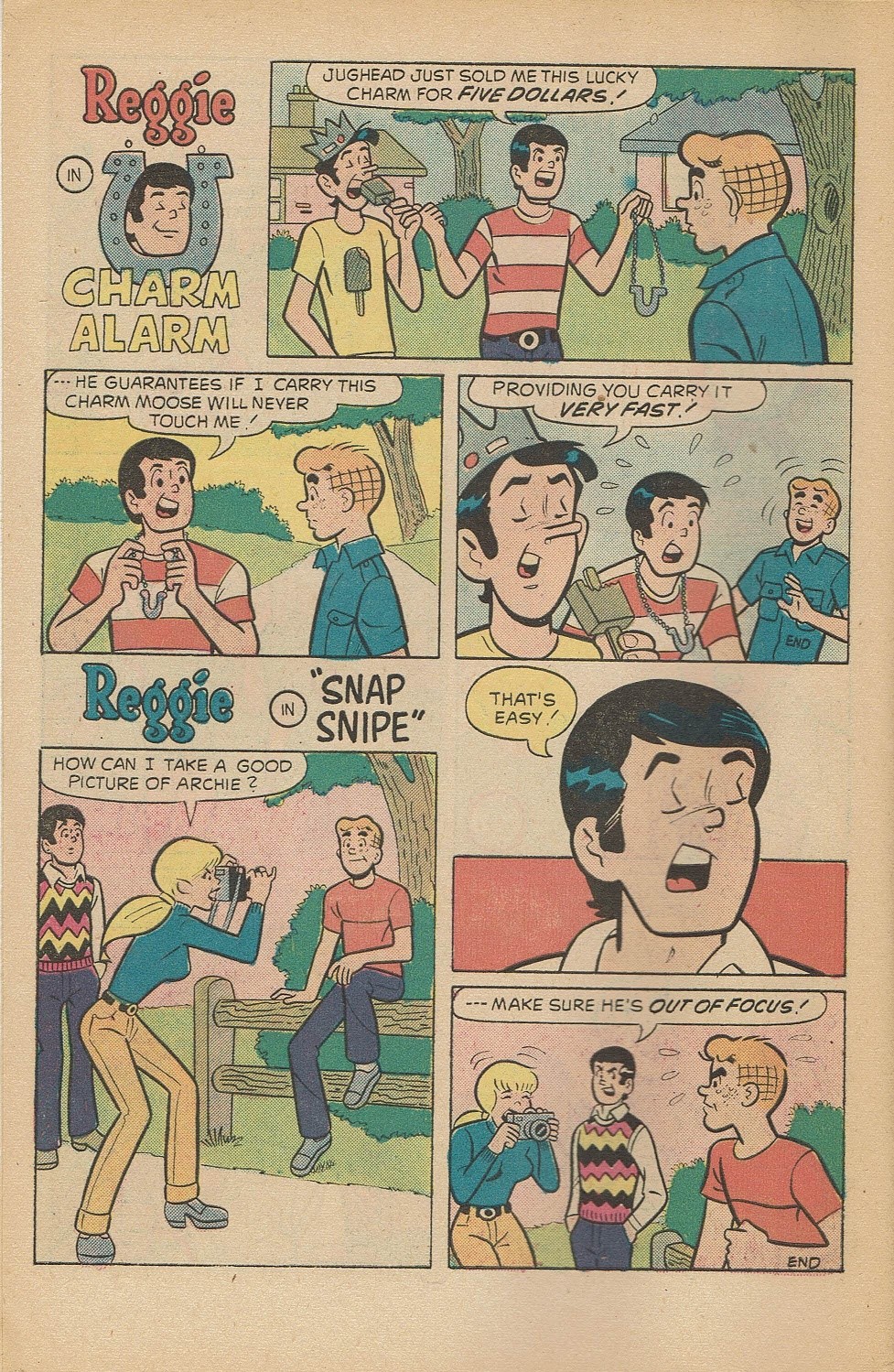 Read online Reggie's Wise Guy Jokes comic -  Issue #34 - 6