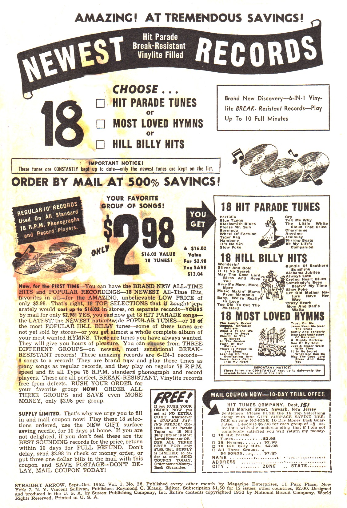 Read online Straight Arrow comic -  Issue #26 - 2