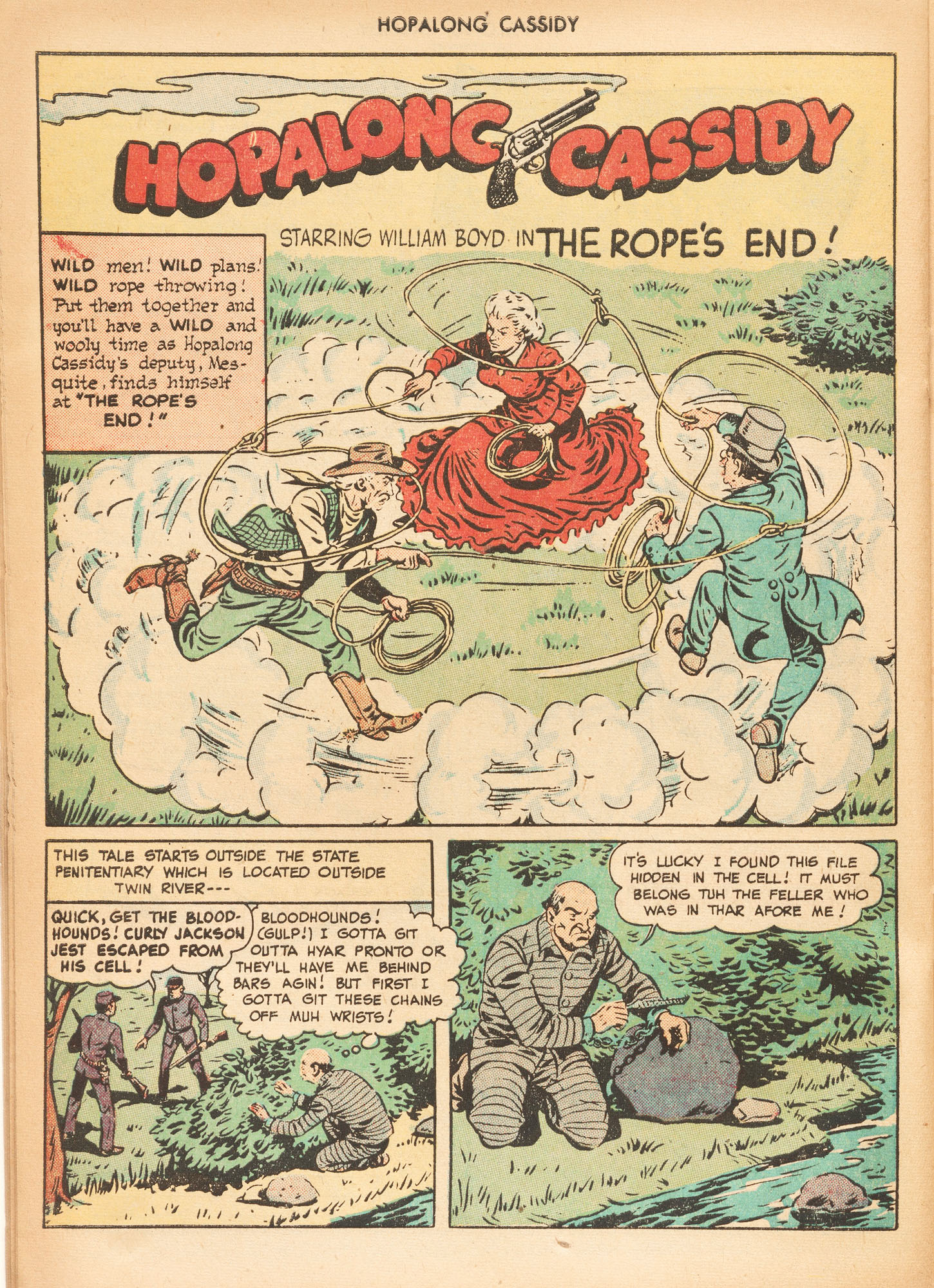 Read online Hopalong Cassidy comic -  Issue #33 - 32
