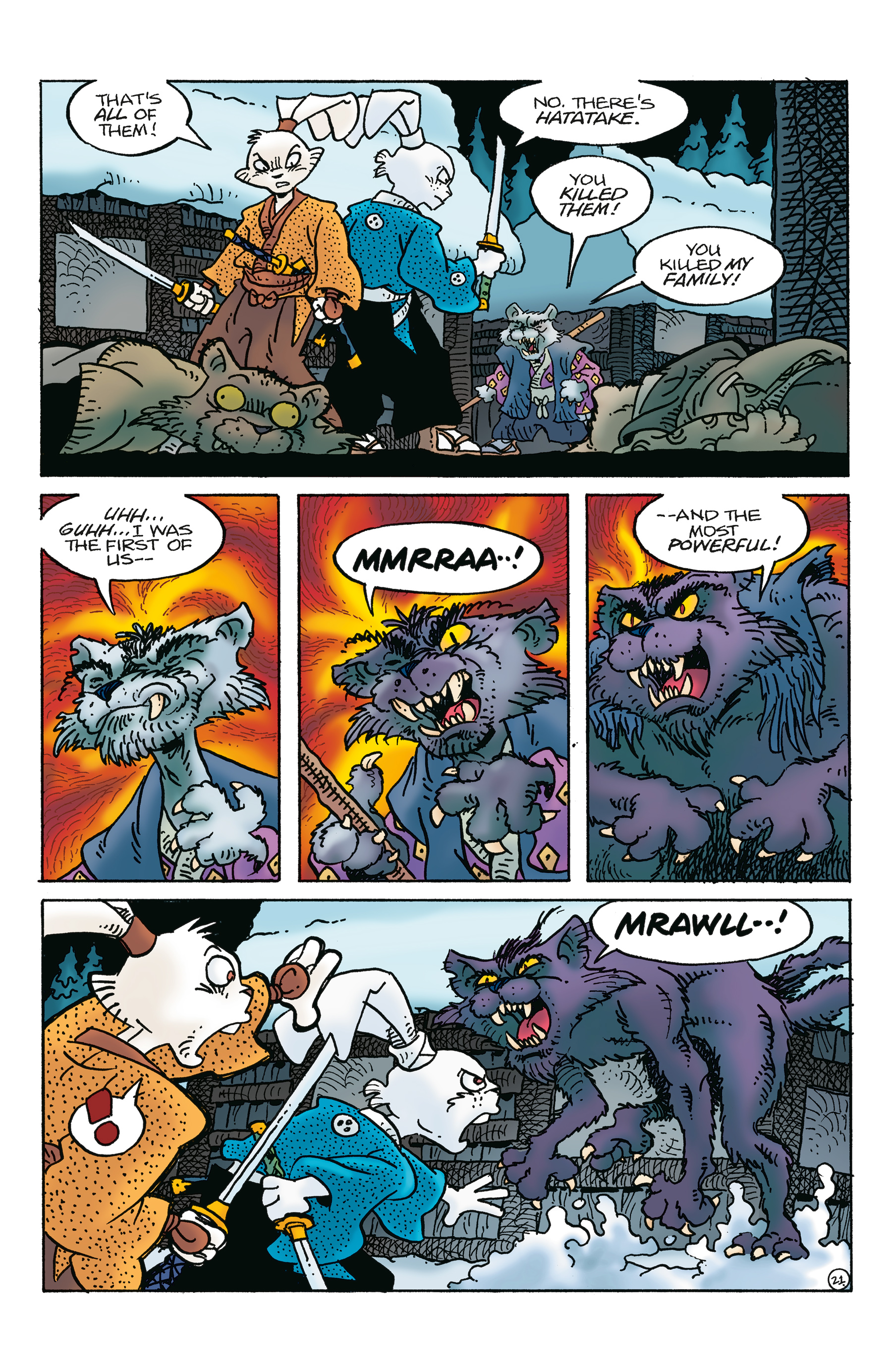 Read online Usagi Yojimbo: Ice and Snow comic -  Issue #5 - 22