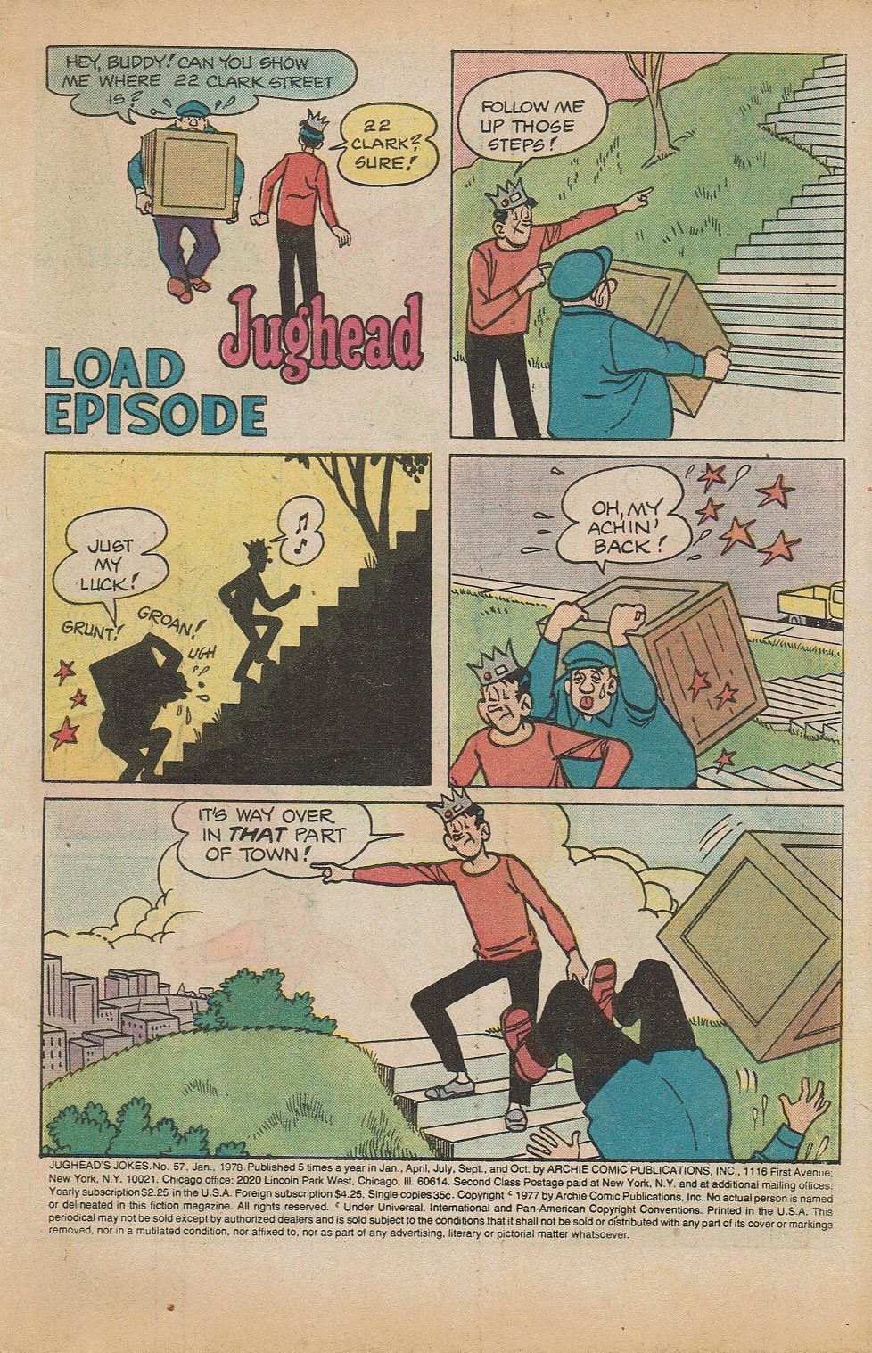 Read online Jughead's Jokes comic -  Issue #57 - 3