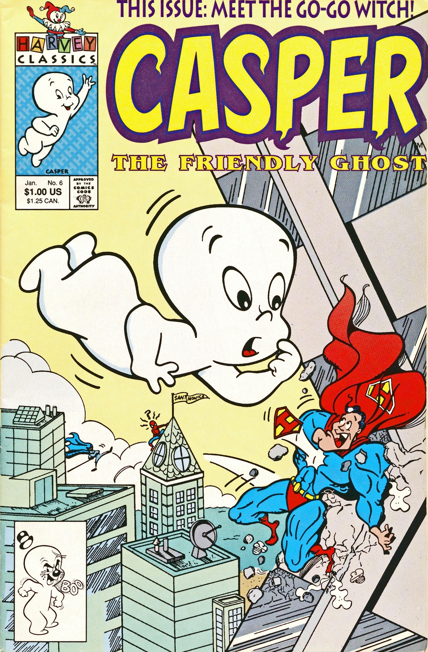 Read online Casper the Friendly Ghost (1991) comic -  Issue #6 - 1