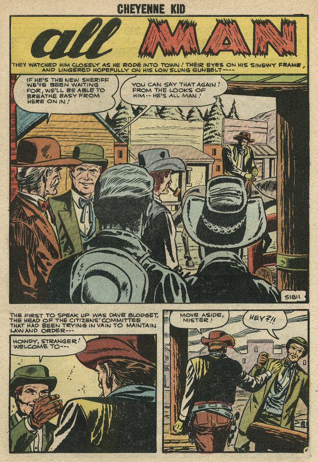 Read online Cheyenne Kid comic -  Issue #8 - 28
