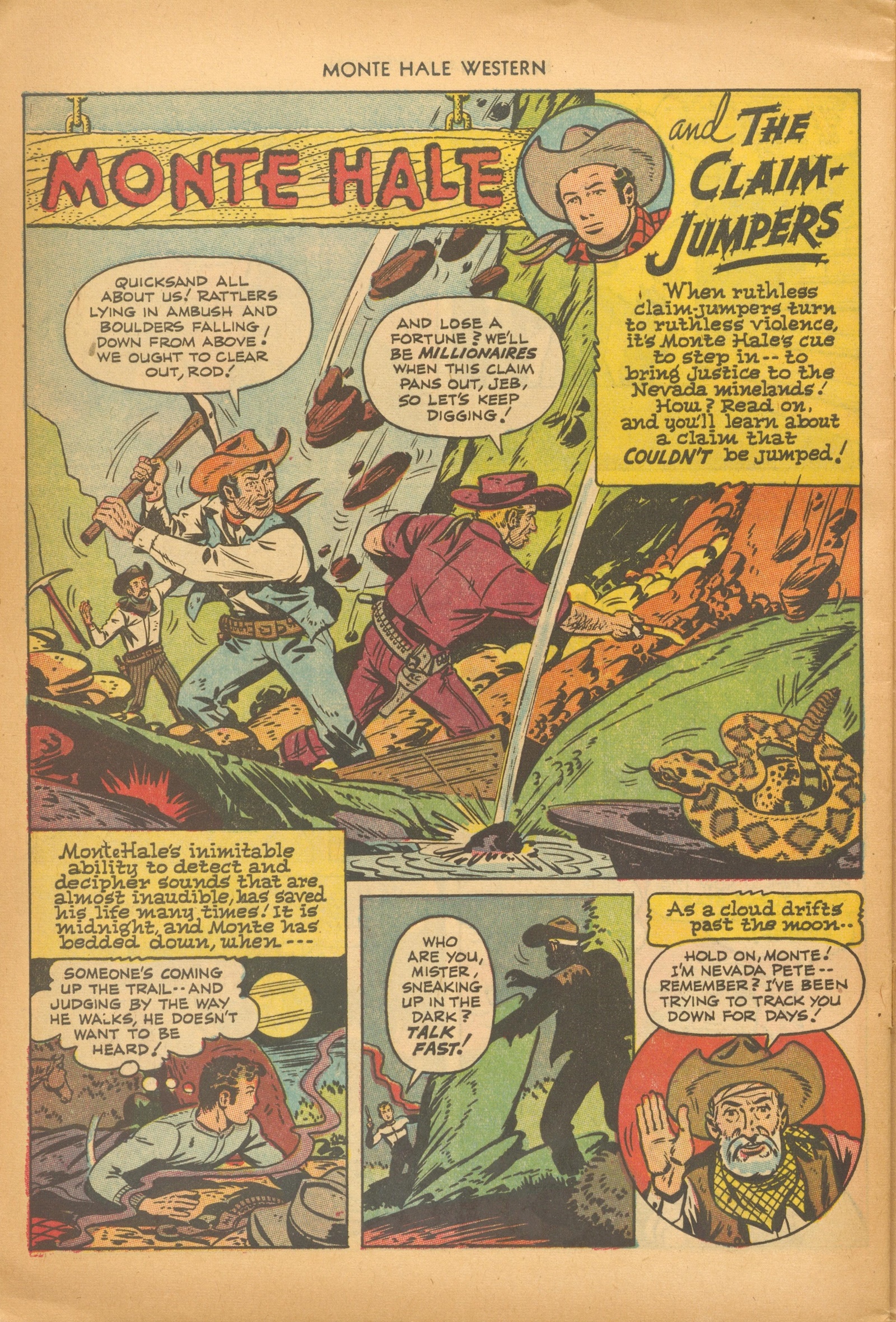Read online Monte Hale Western comic -  Issue #78 - 28