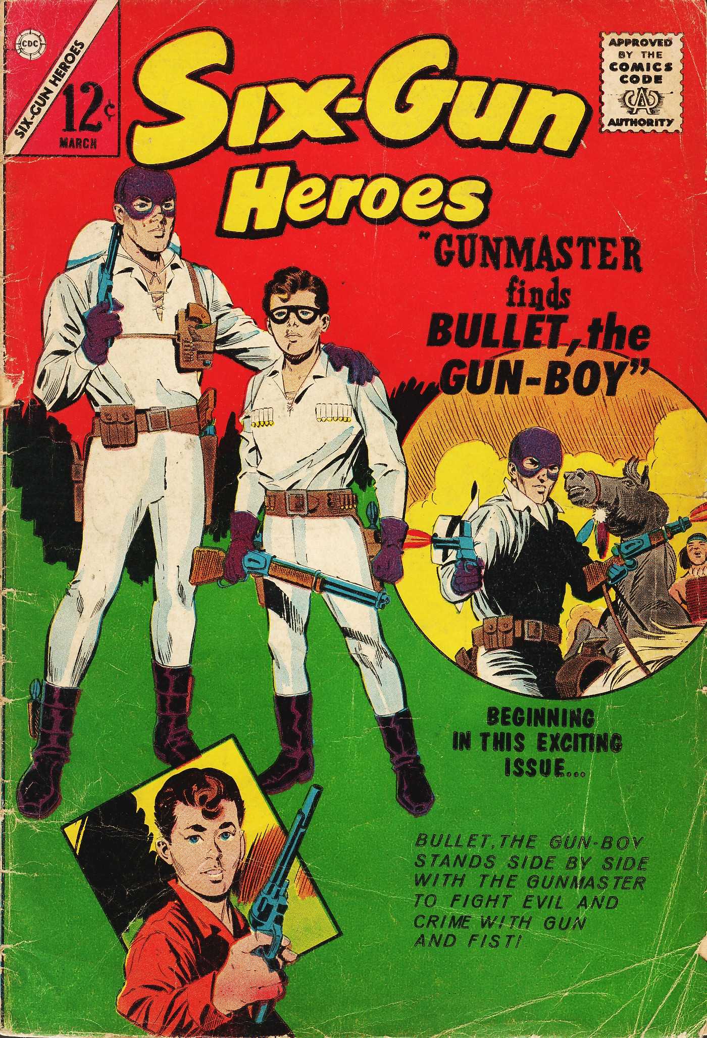 Read online Six-Gun Heroes comic -  Issue #79 - 1